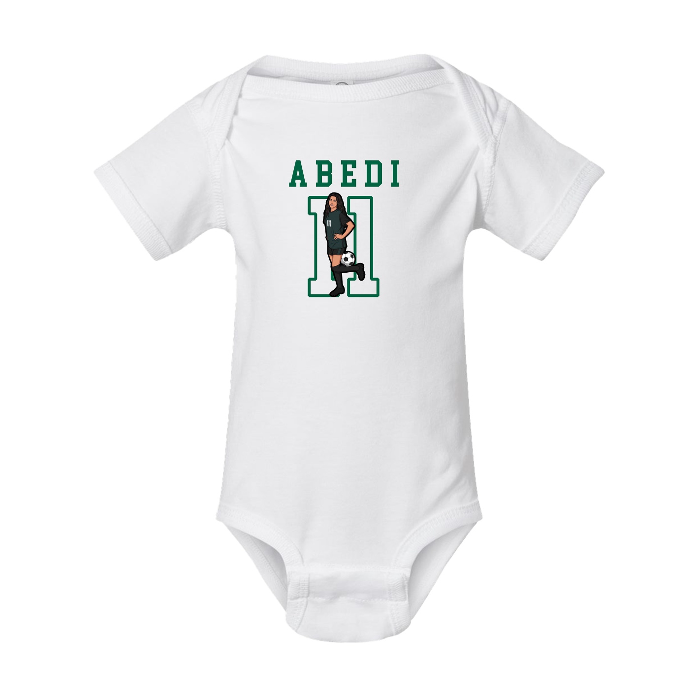 Baby Onesie — Shirsey in White