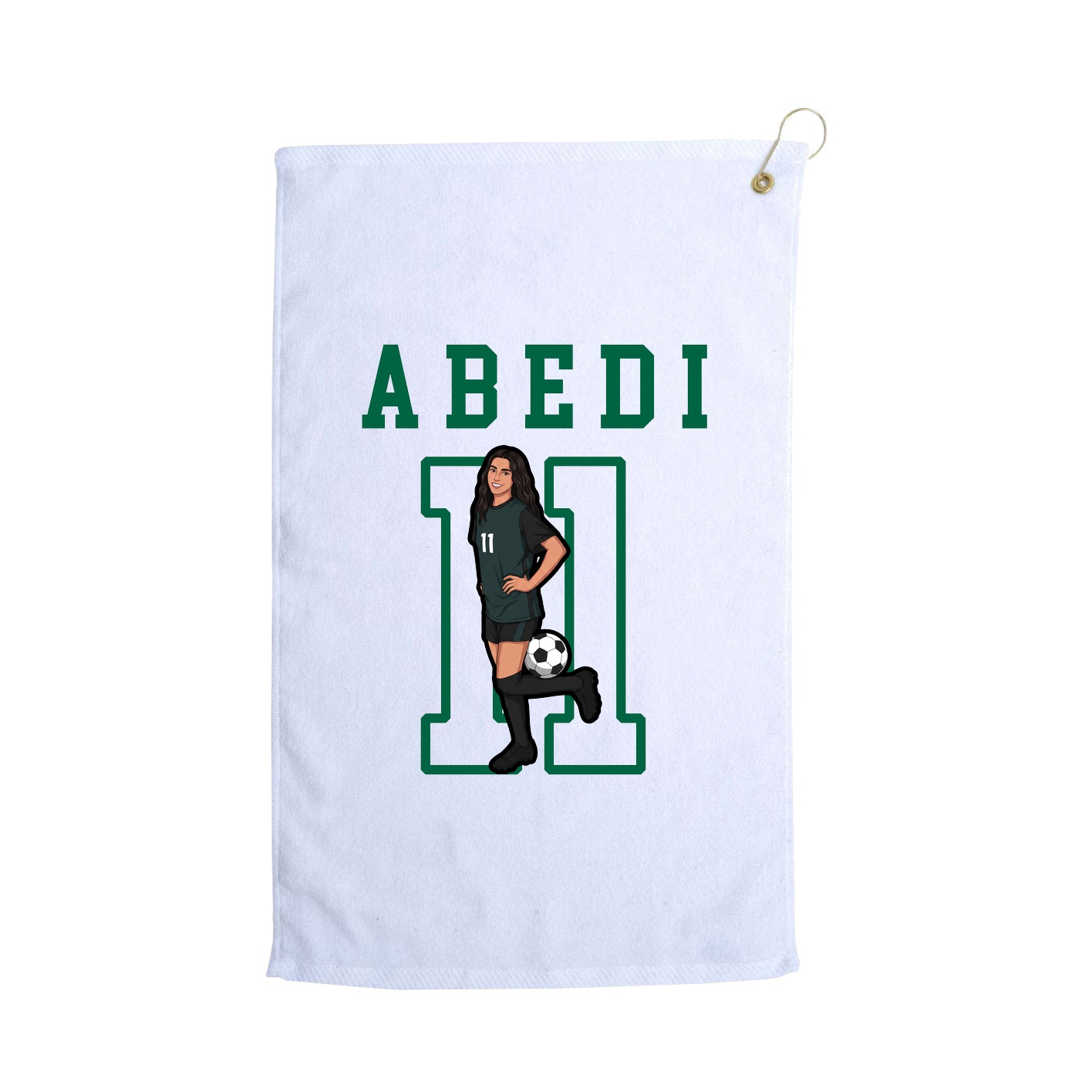 Golf Towel — Shirsey in White