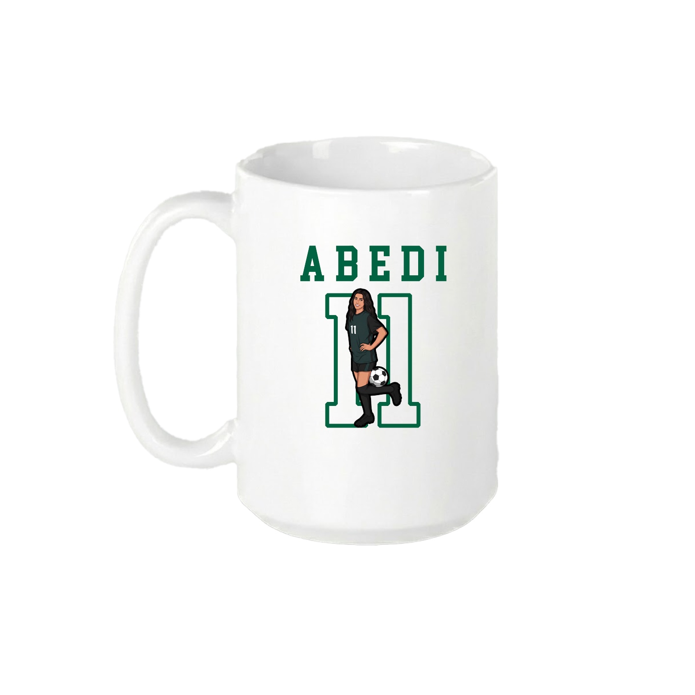 15oz Coffee Mug — Shirsey in White