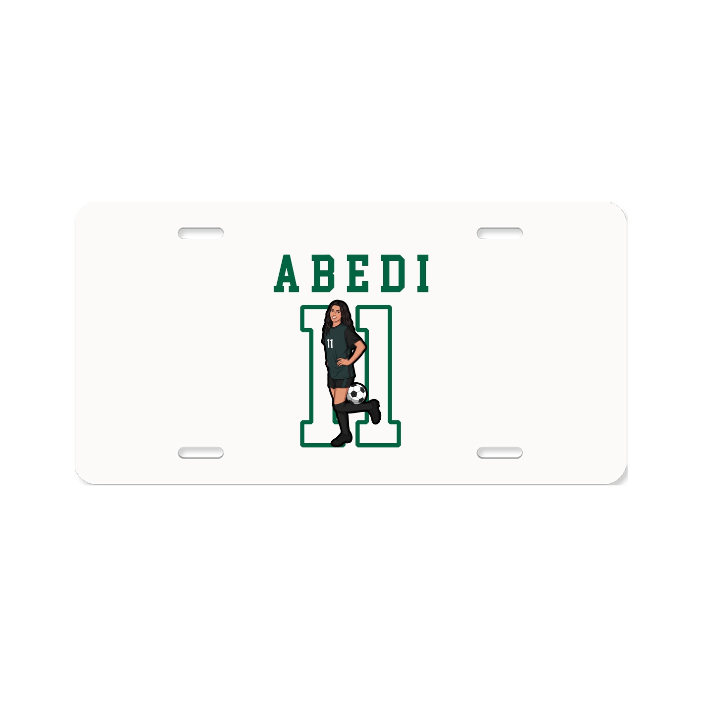 License Plate — Shirsey in Classic