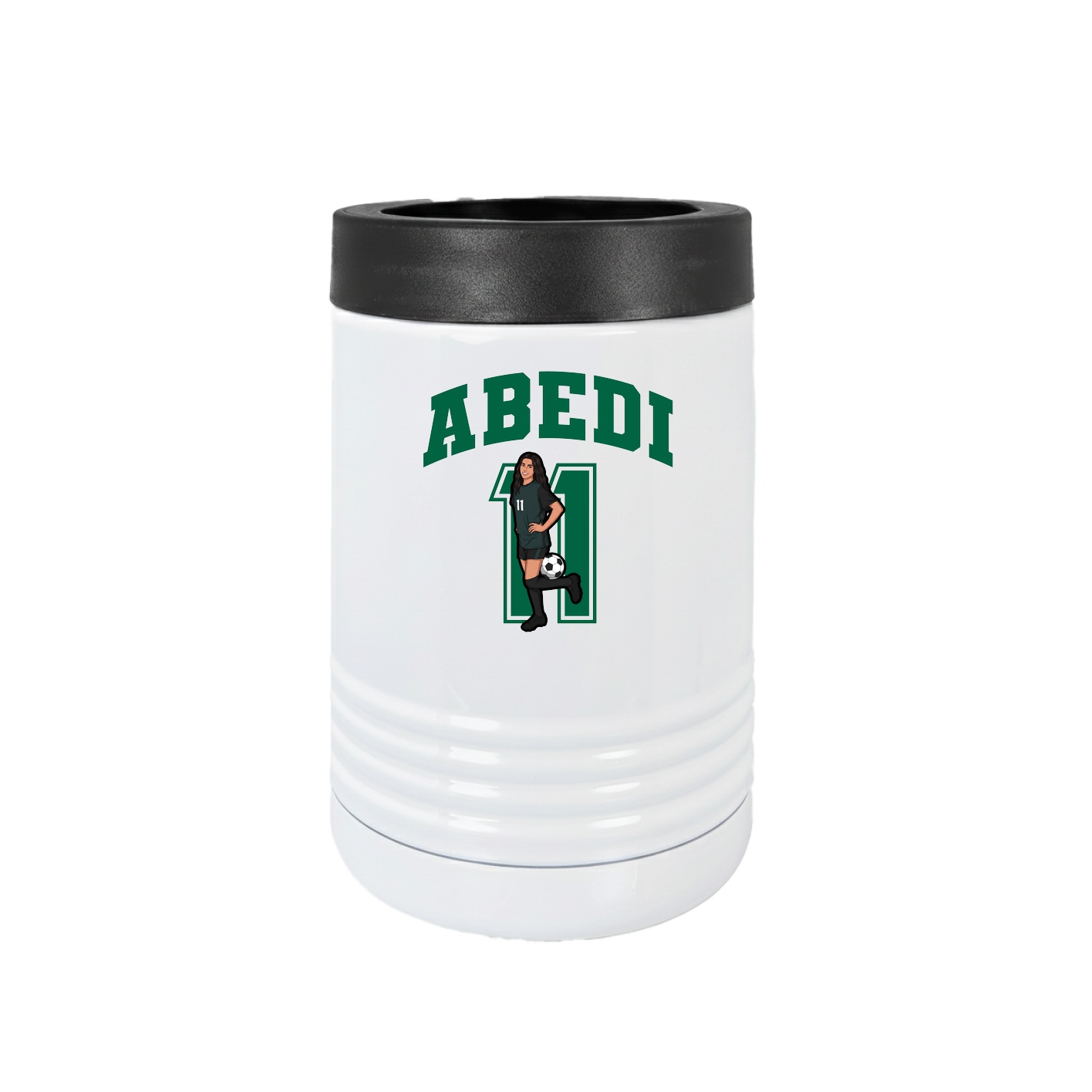 Beverage Holder — Number in White