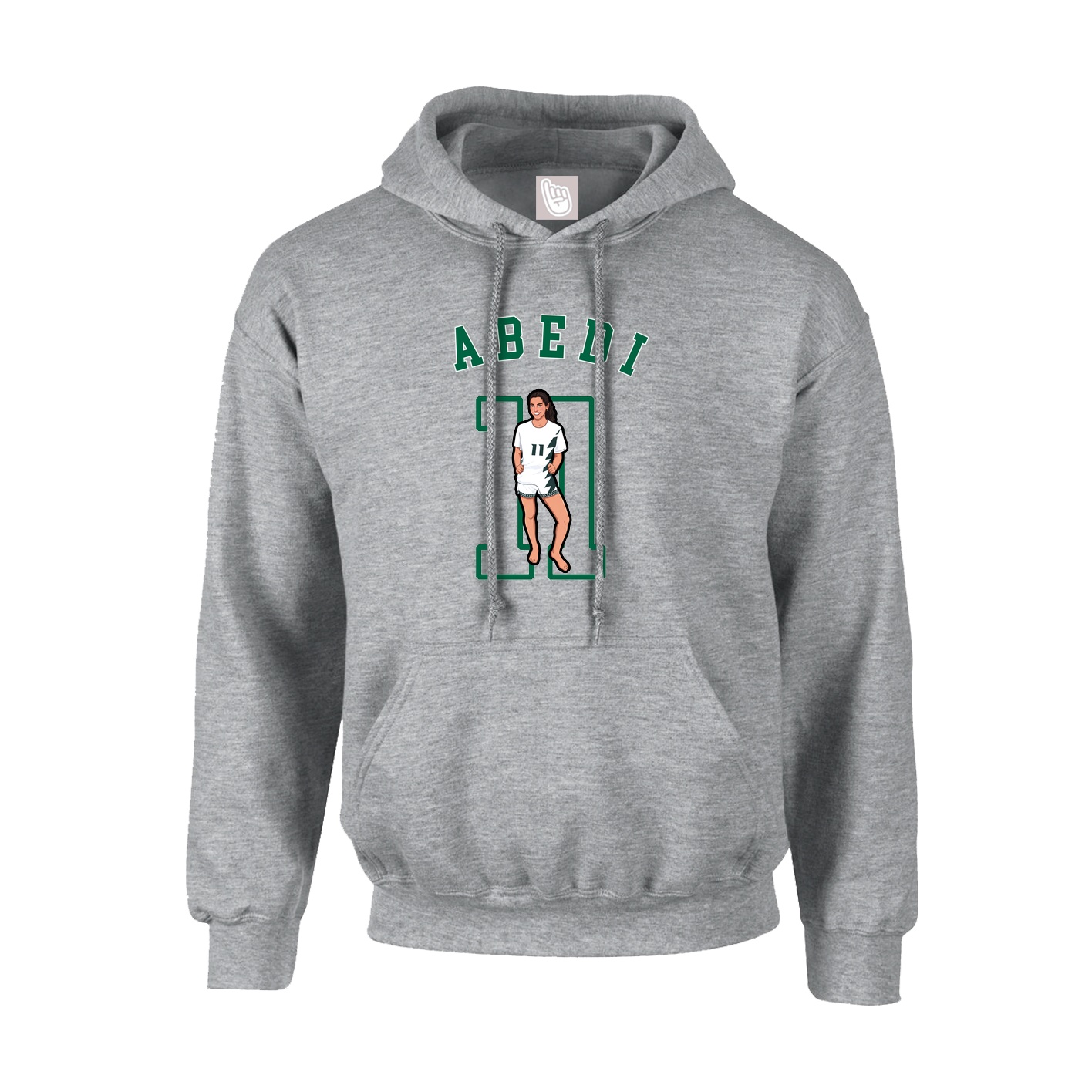 Hoodie — Shirsey Arch in Grey