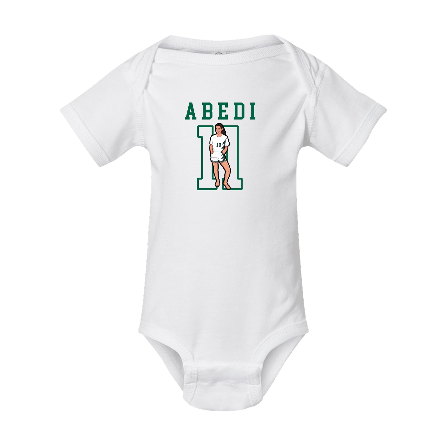 Baby Onesie — Shirsey in White