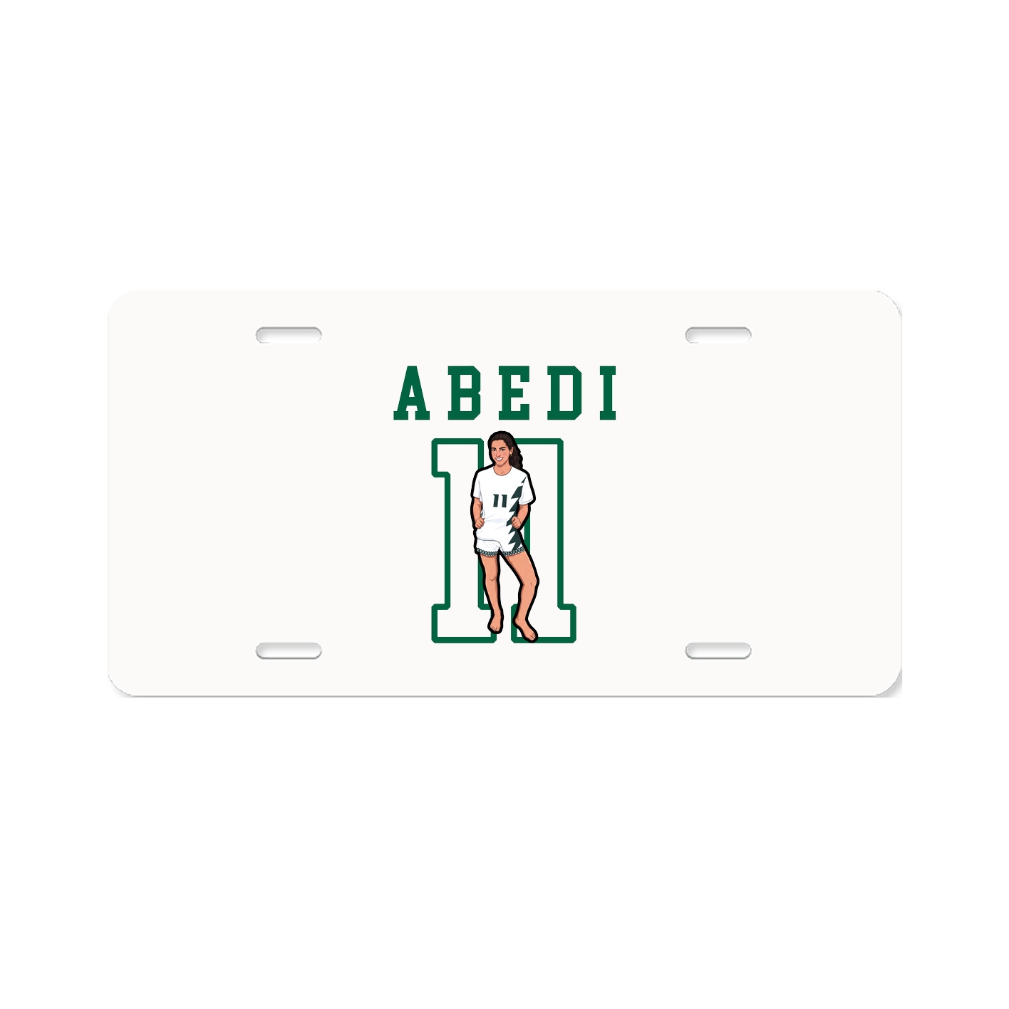 License Plate — Shirsey in Classic