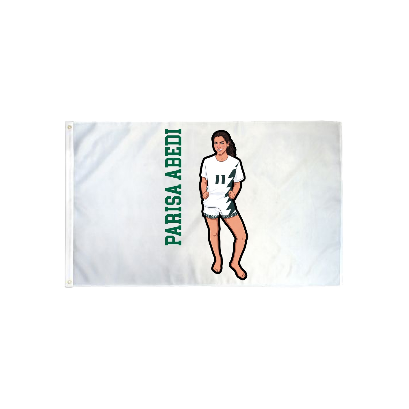 3x5 Flag — Name Vertical in Classic