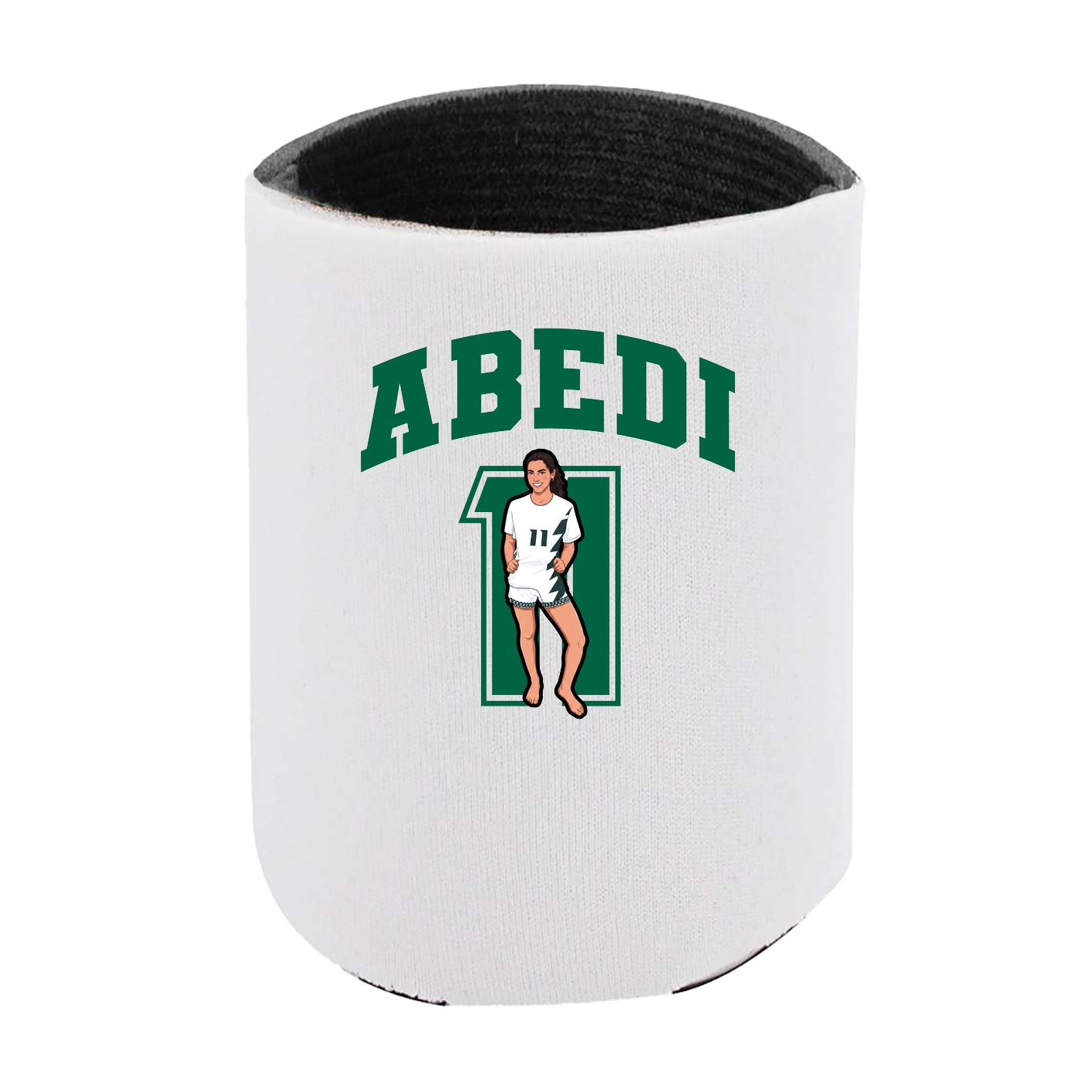Can Holder — Number in White
