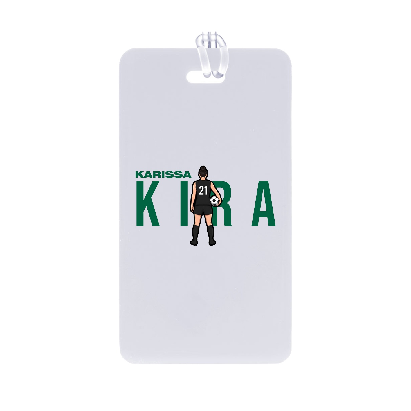 Bag Tag — Player Name in Classic