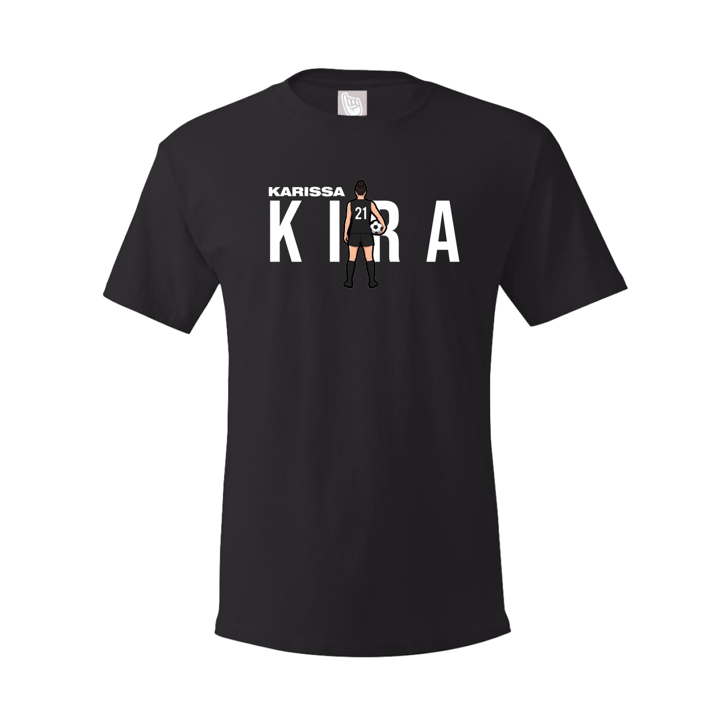 Tee — Player Name in Black