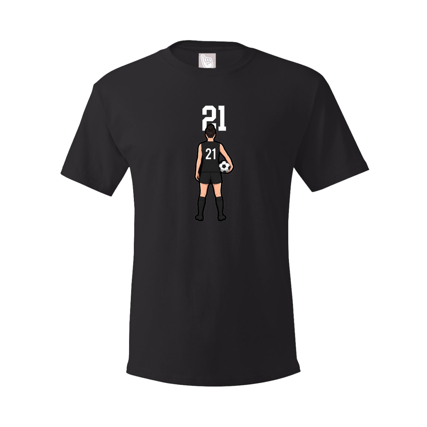 Tee — Number Top in Black