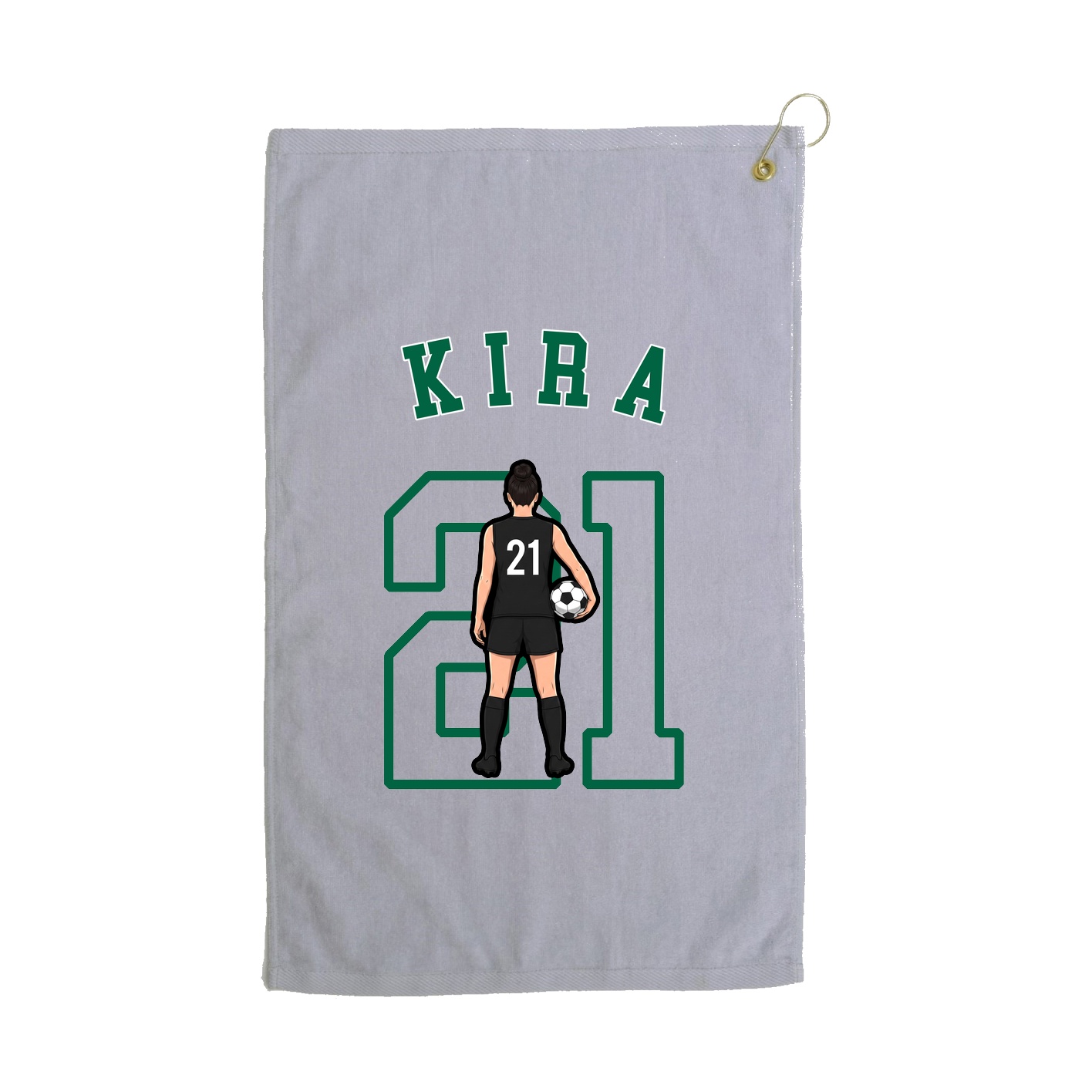 Golf Towel — Shirsey Arch in Grey