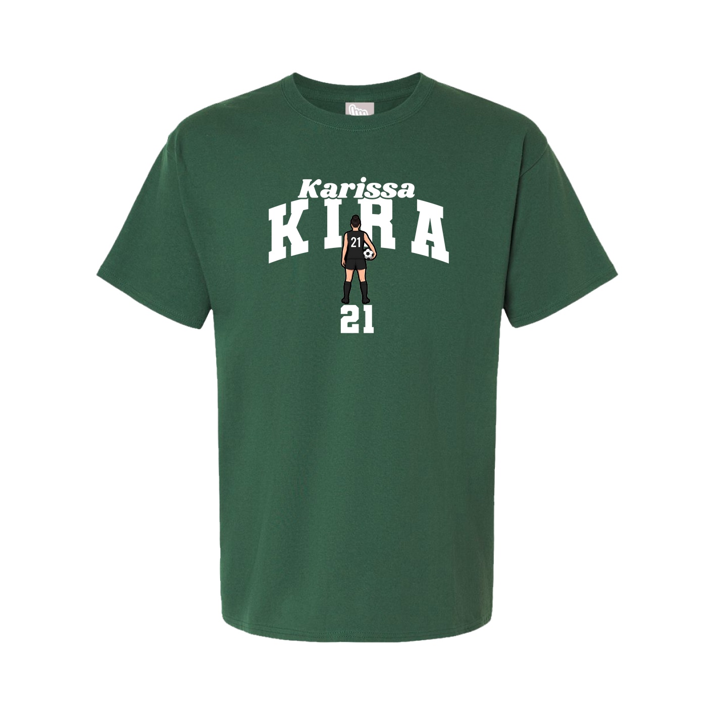 Tee — Signature Arch in Green