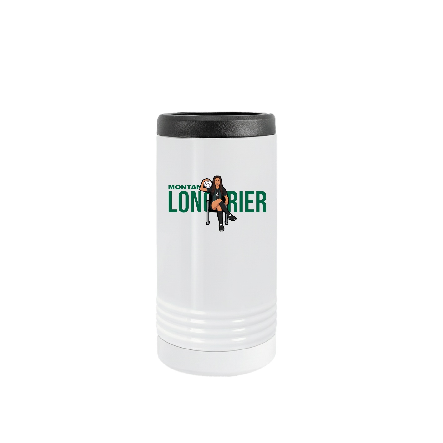 Slim Beverage Holder — Player Name in White