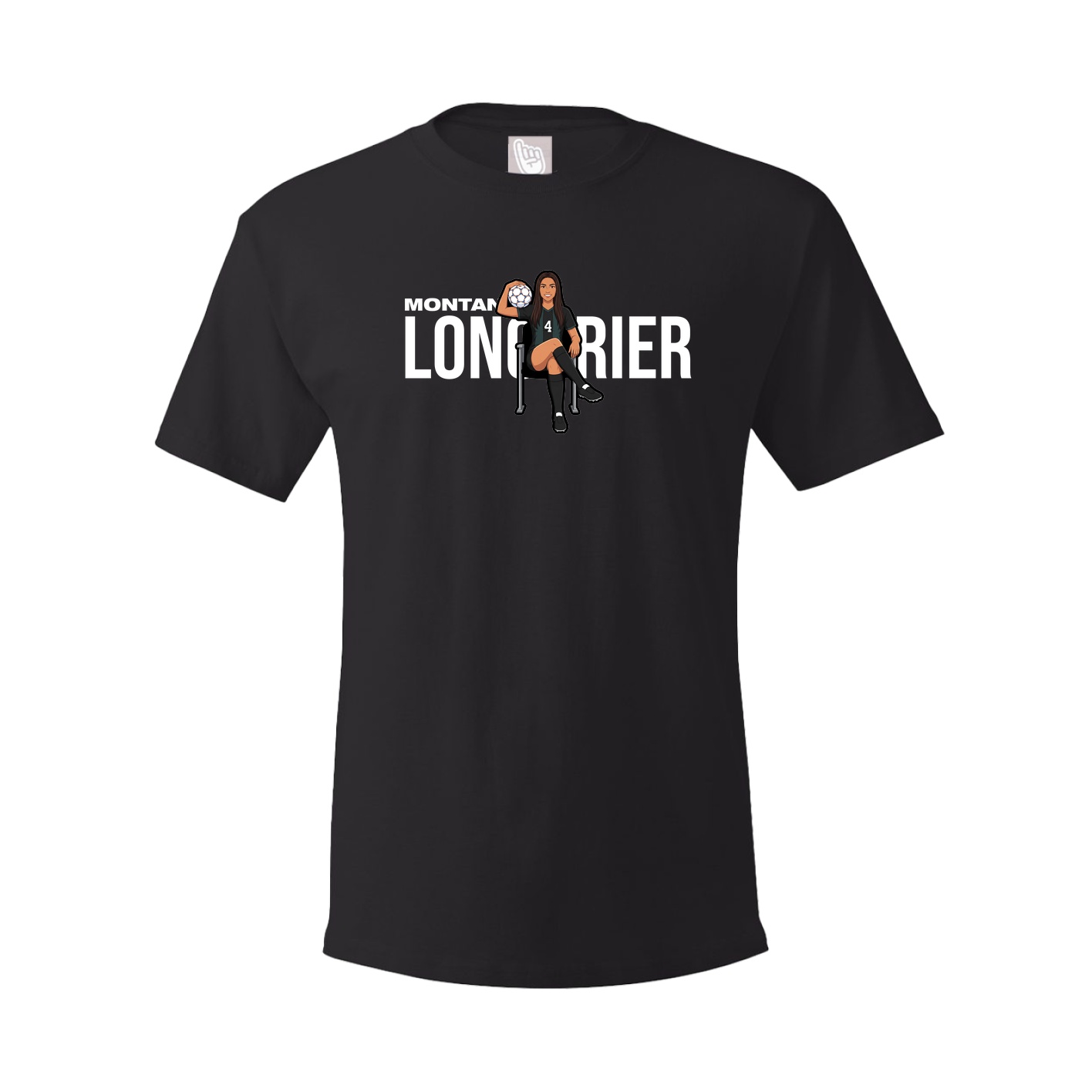 Youth Tee — Player Name in Black