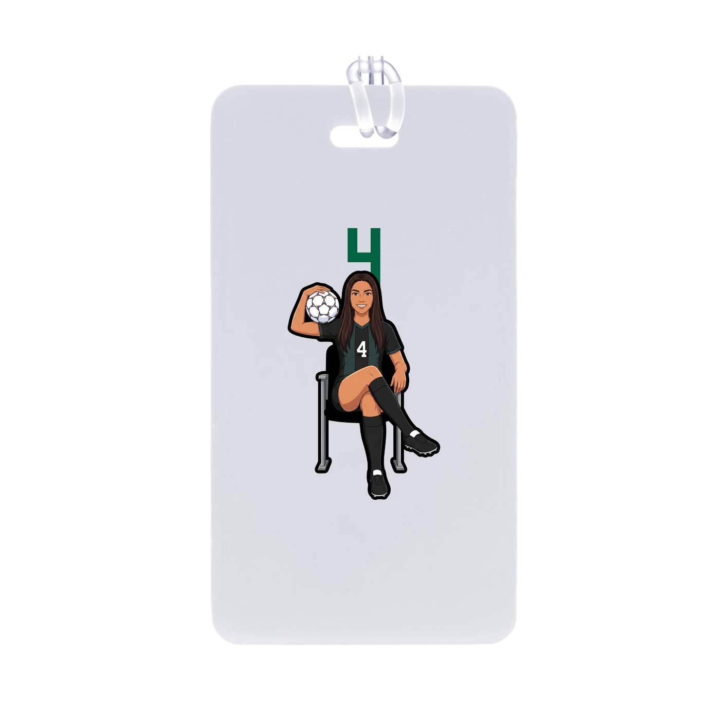 Bag Tag — Number Top in Classic