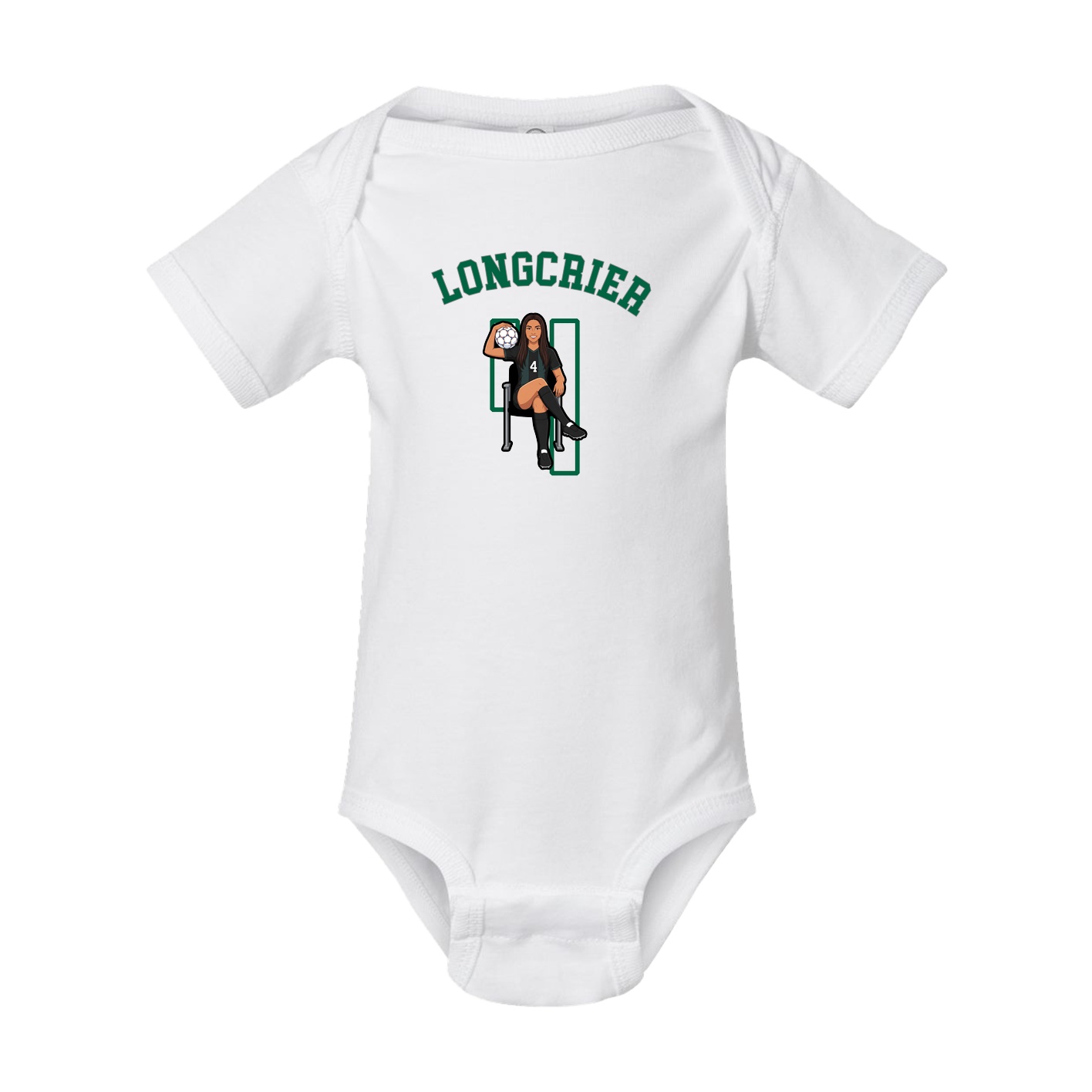 Baby Onesie — Shirsey Arch in White