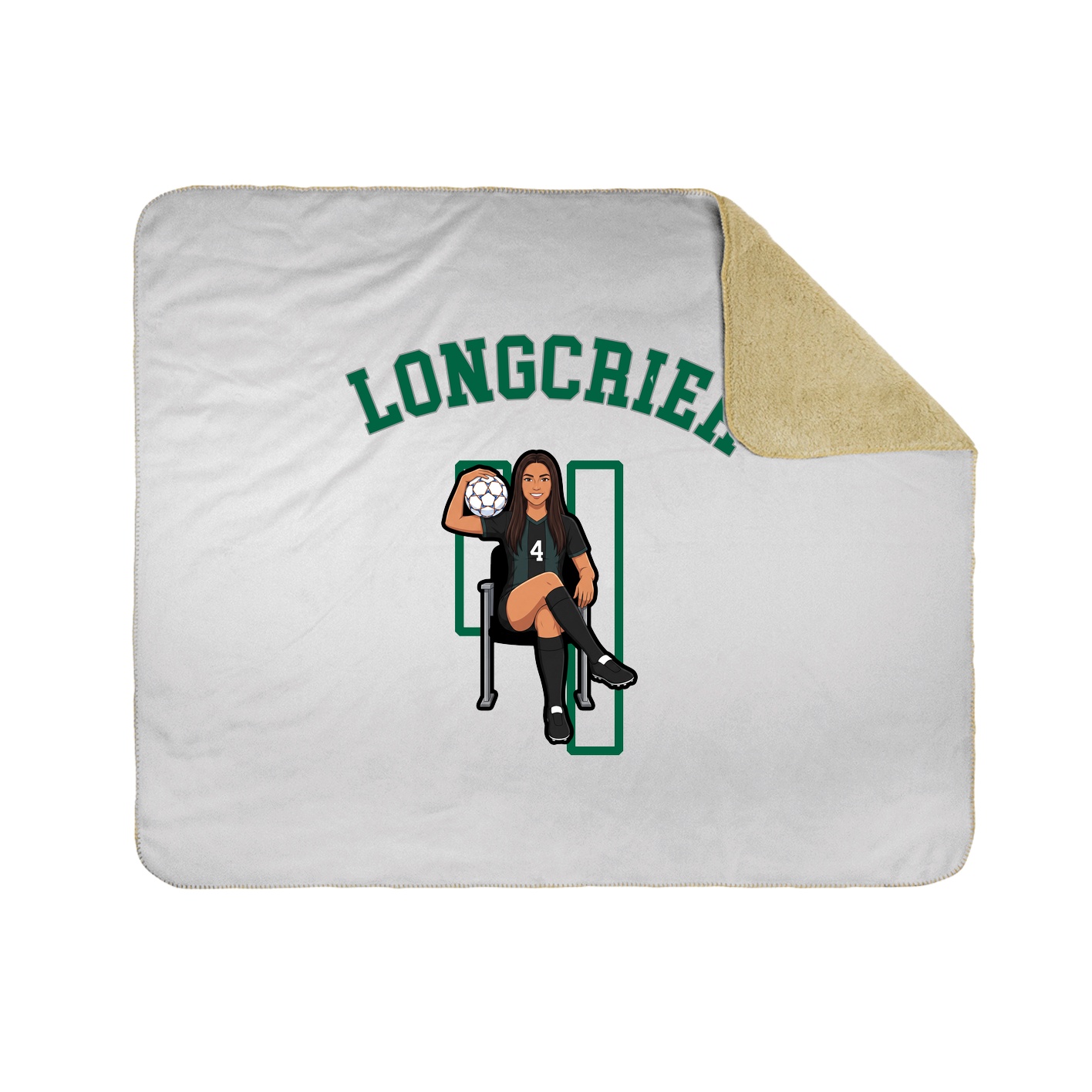 Throw Blanket — Shirsey Arch in White