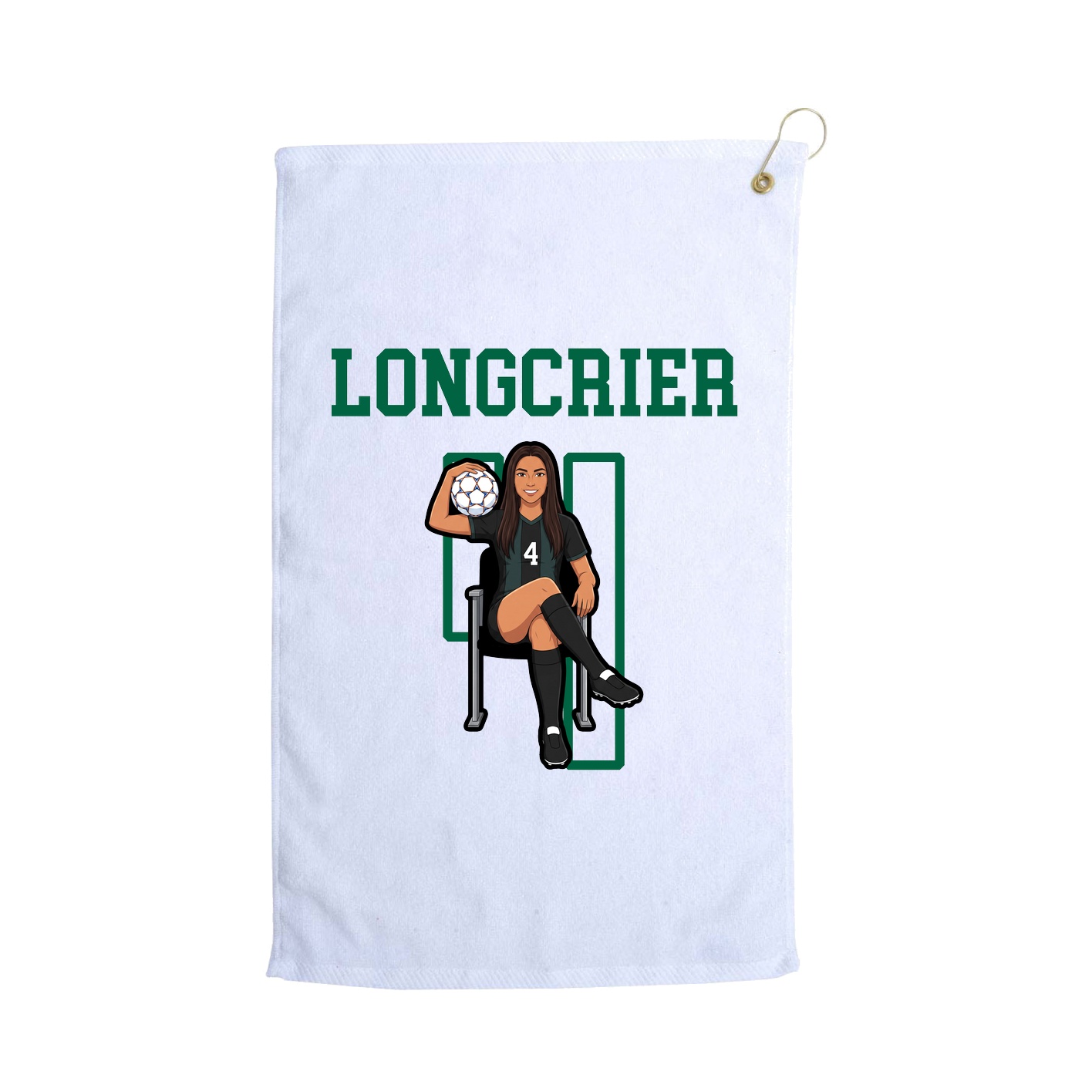 Golf Towel — Shirsey in White