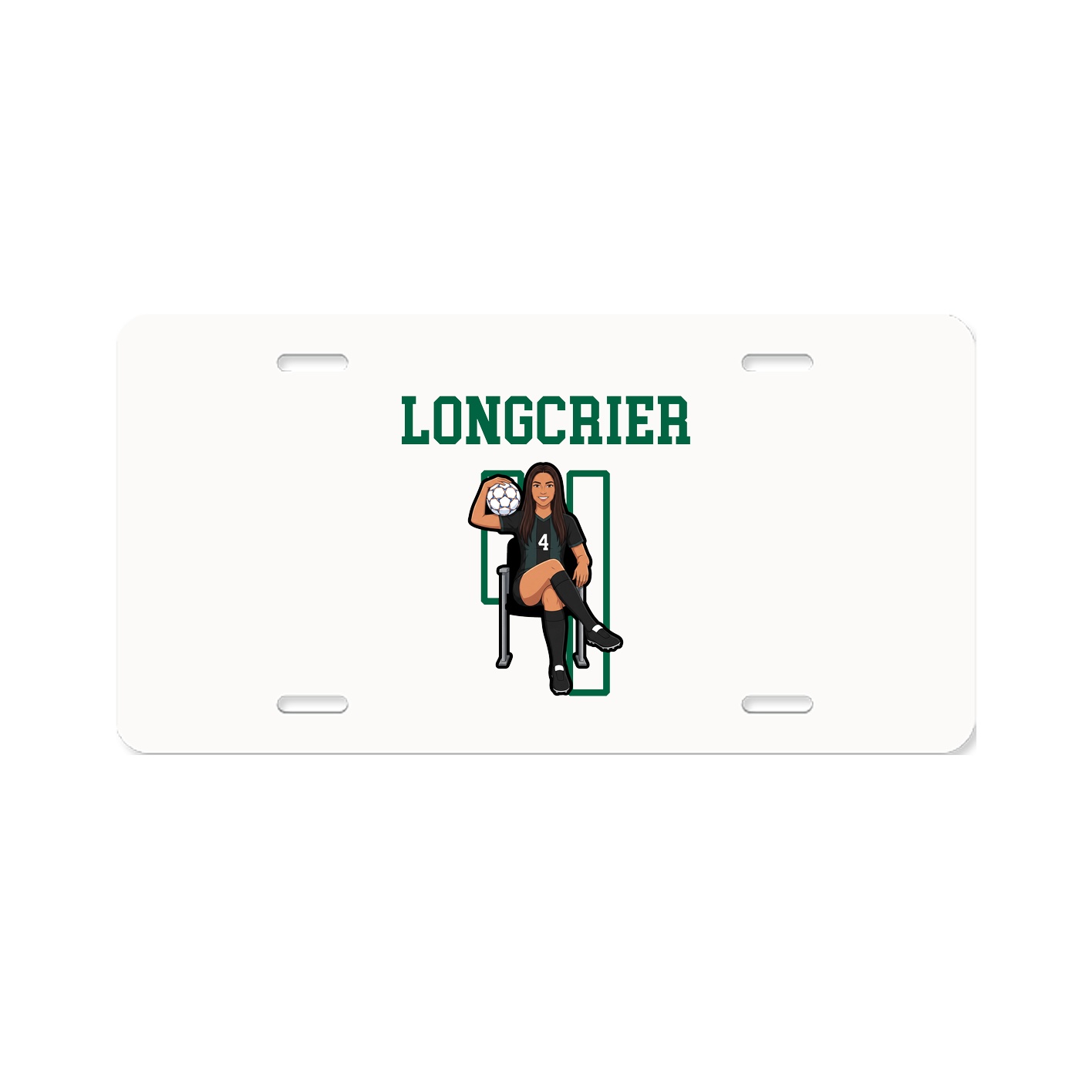 License Plate — Shirsey in Classic