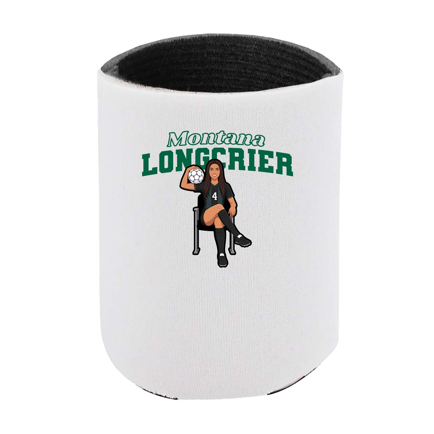 Can Holder — Name Arch in White