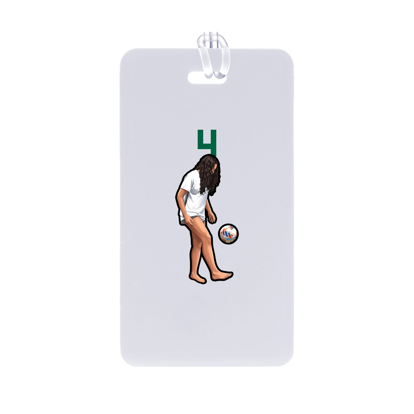 Bag Tag — Number Top in Classic