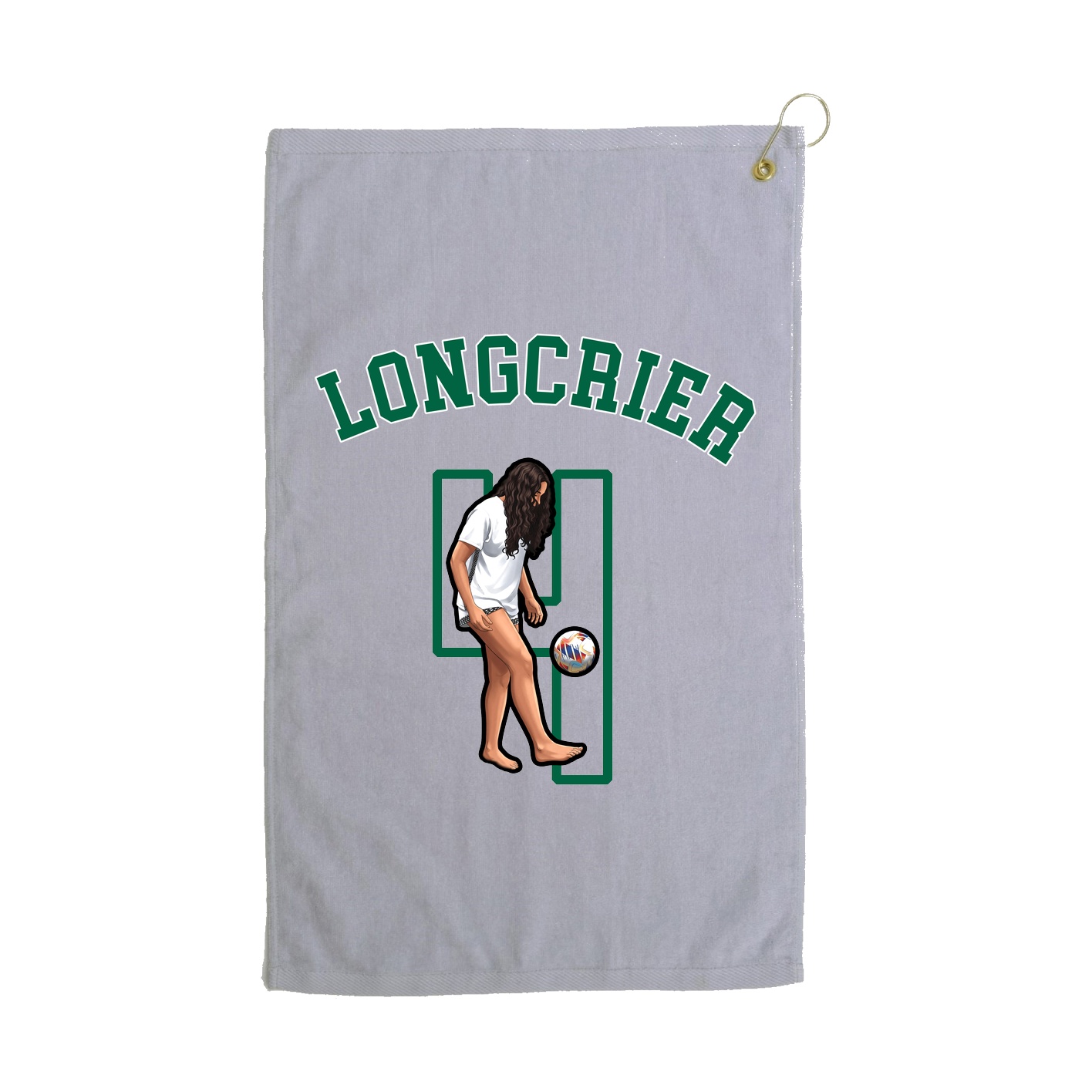 Golf Towel — Shirsey Arch in Grey