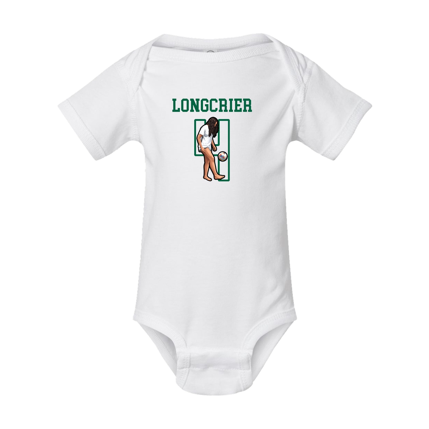 Baby Onesie — Shirsey in White