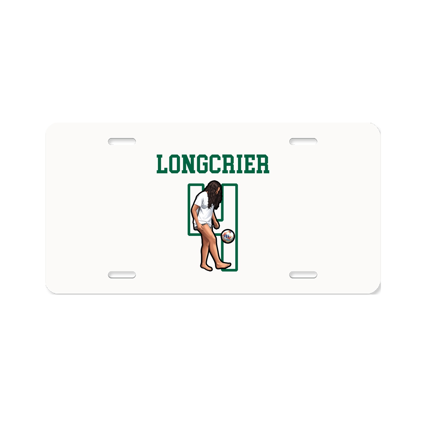 License Plate — Shirsey in Classic