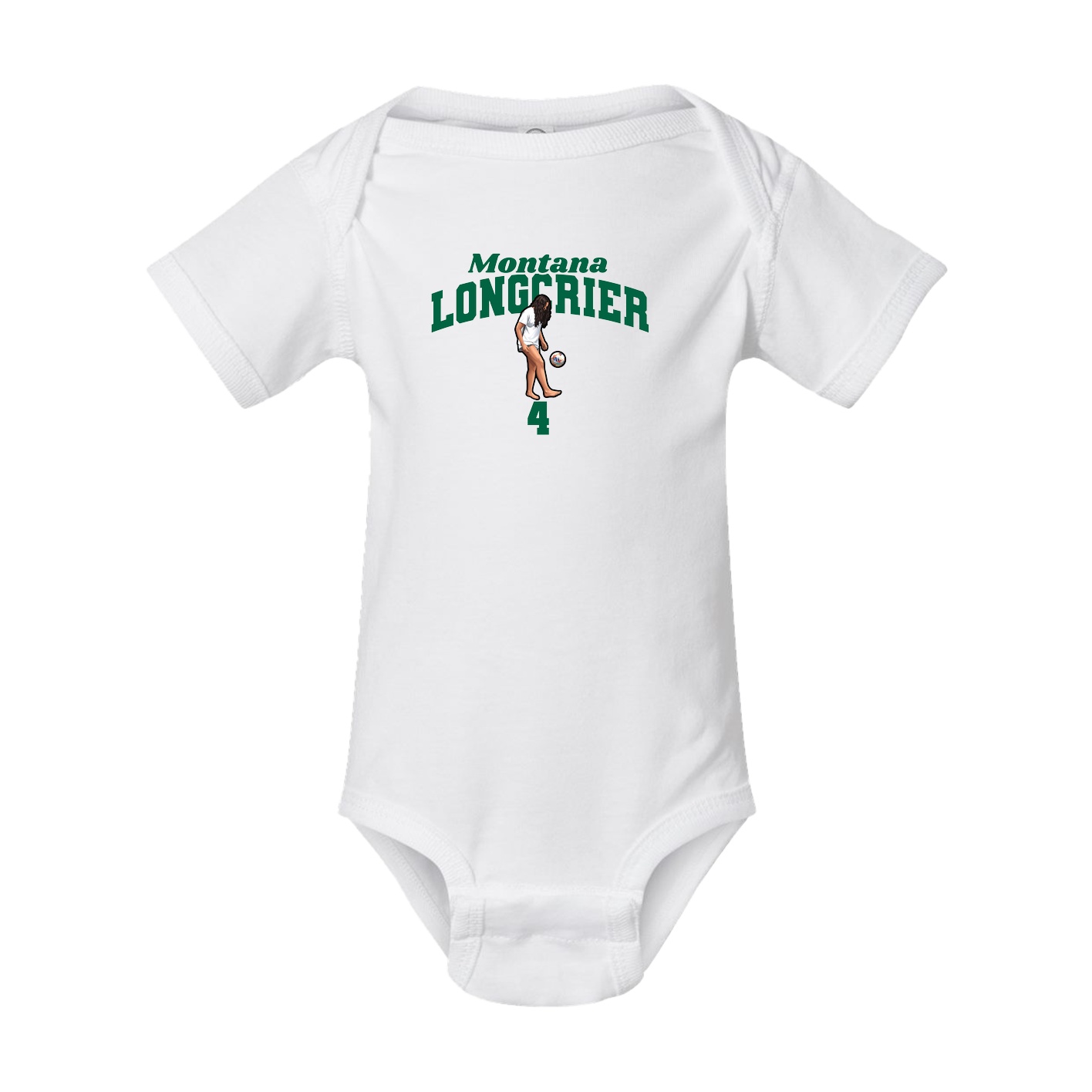Baby Onesie — Signature Arch in White