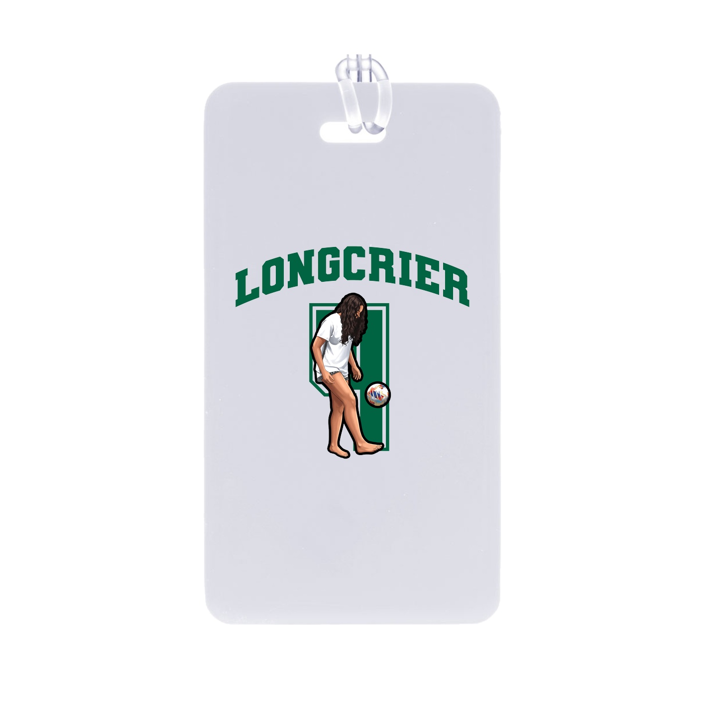 Bag Tag — Number in Classic