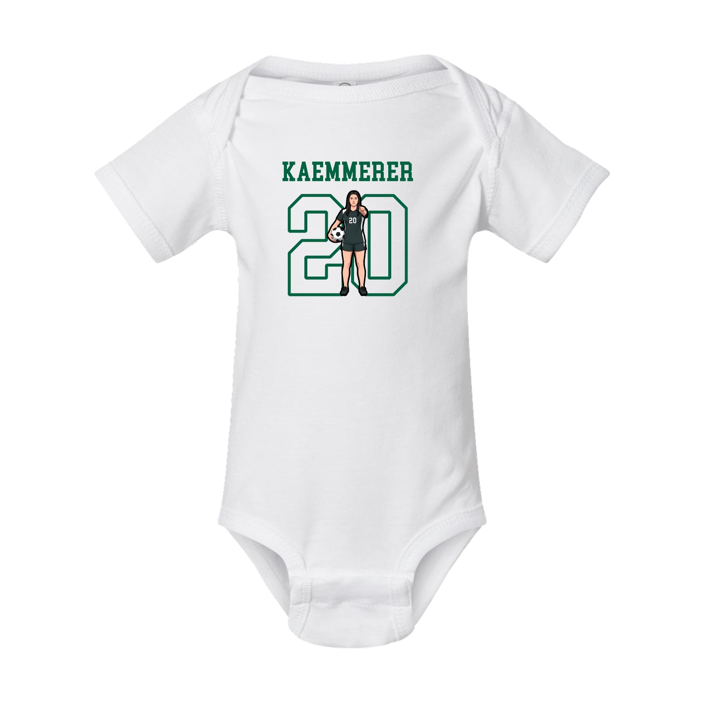 Baby Onesie — Shirsey in White