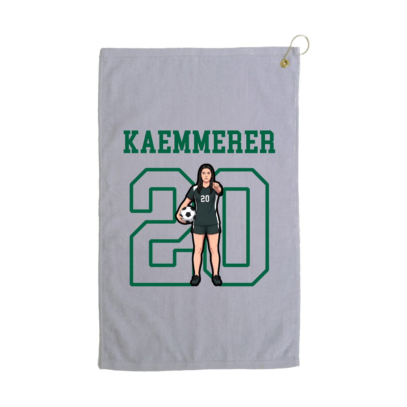 Golf Towel — Shirsey in Grey