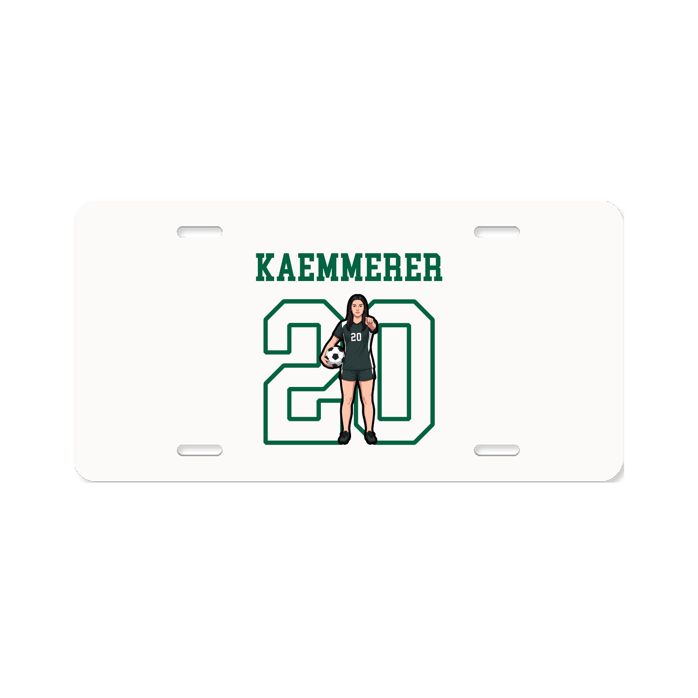 License Plate — Shirsey in Classic