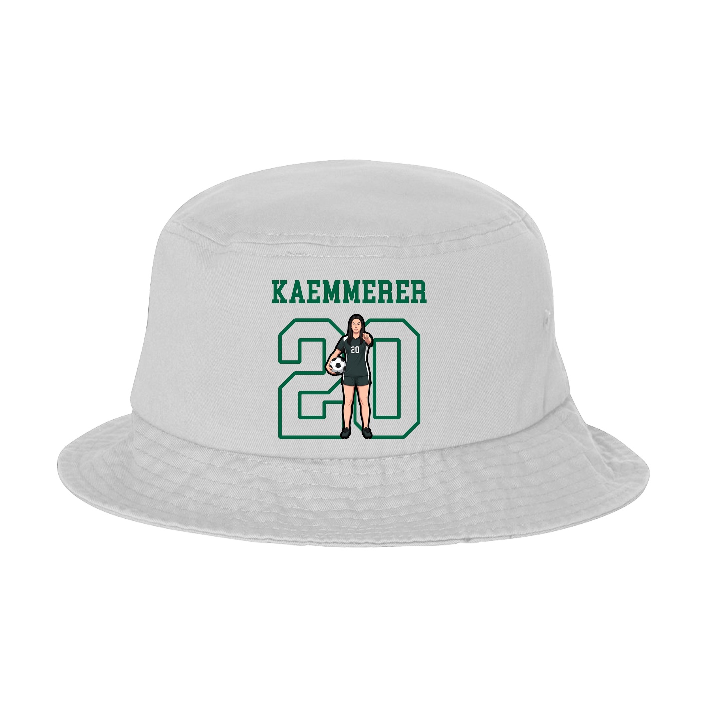 Bucket Cap — Shirsey in White