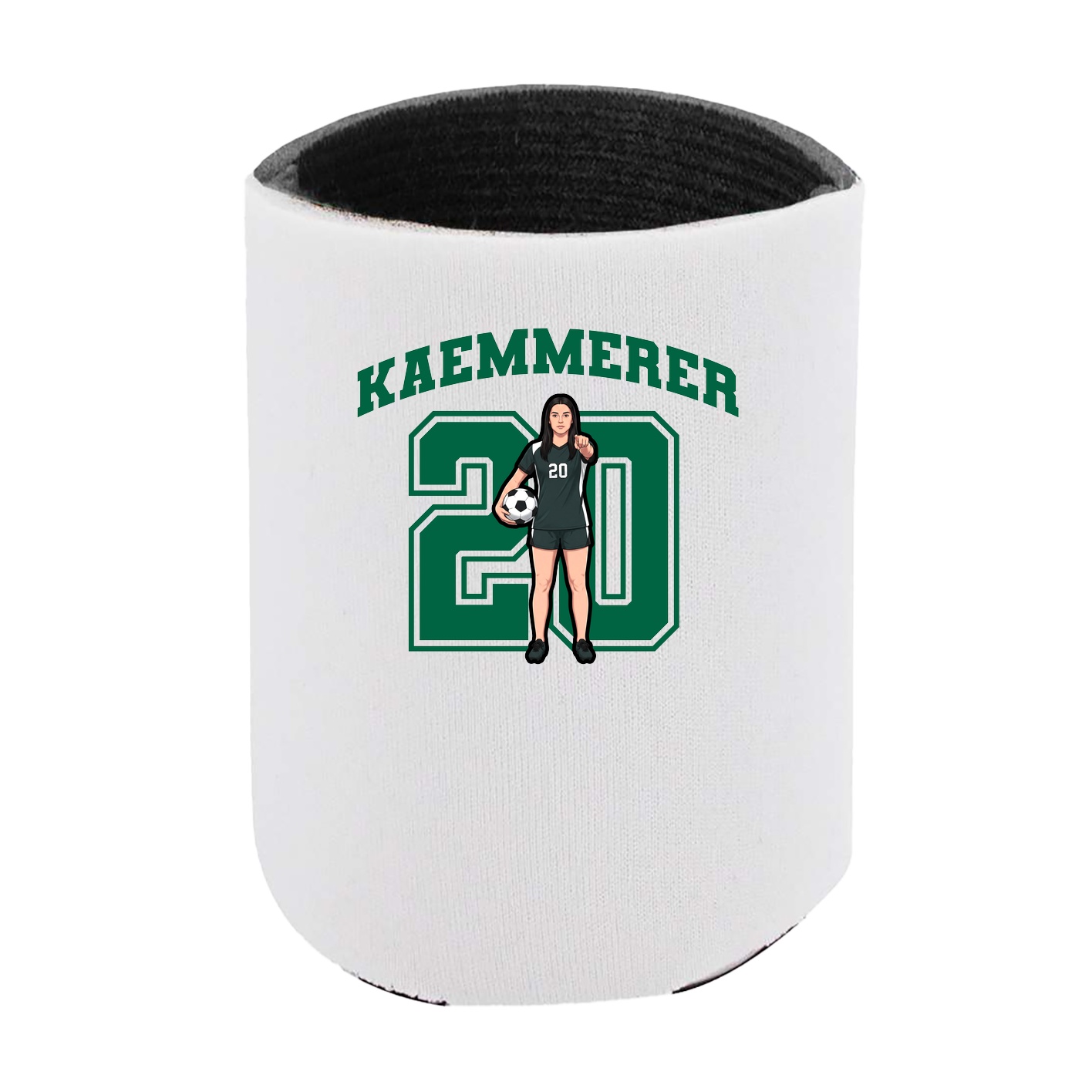 Can Holder — Number in White