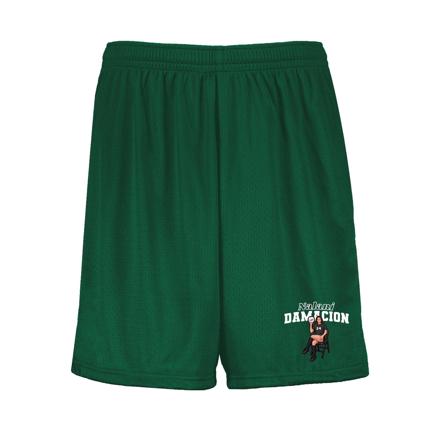 Shorts — Name Arch in Green