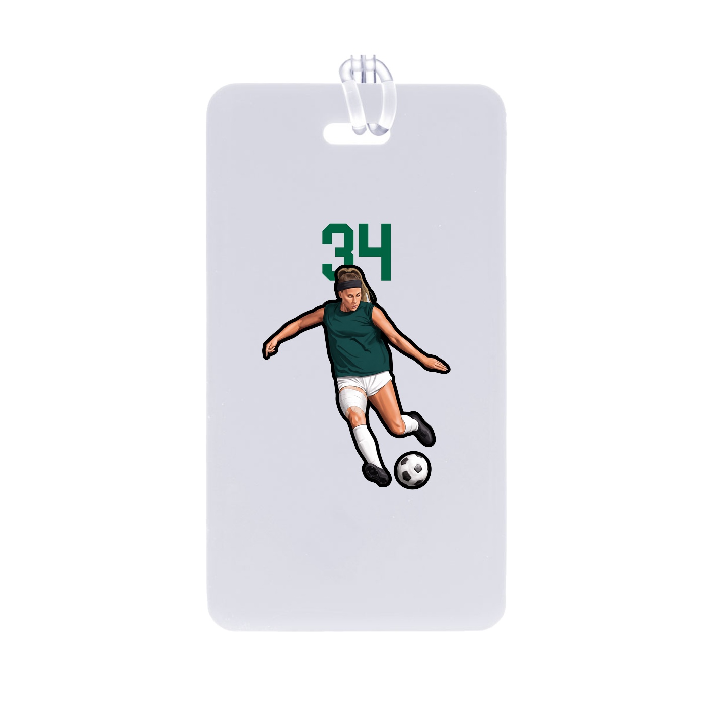 Bag Tag — Number Top in Classic