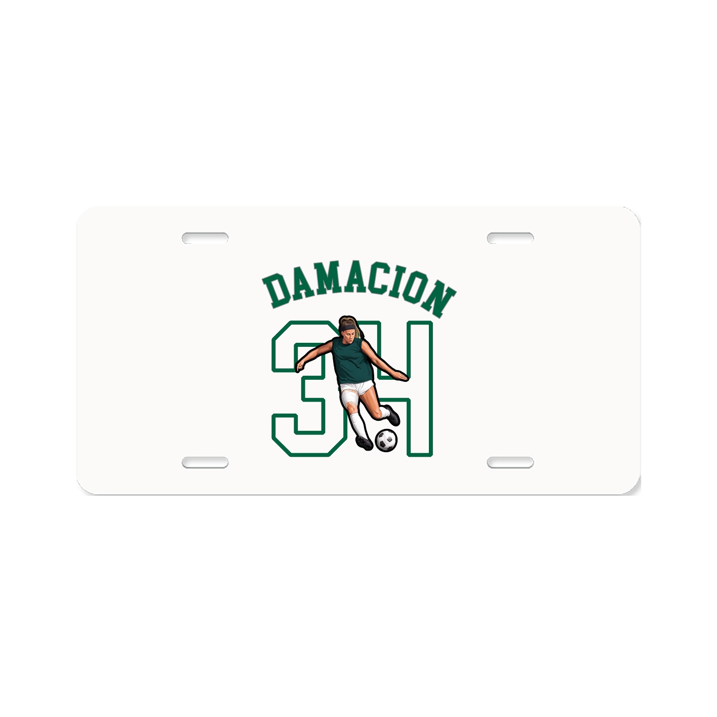 License Plate — Shirsey Arch in Classic