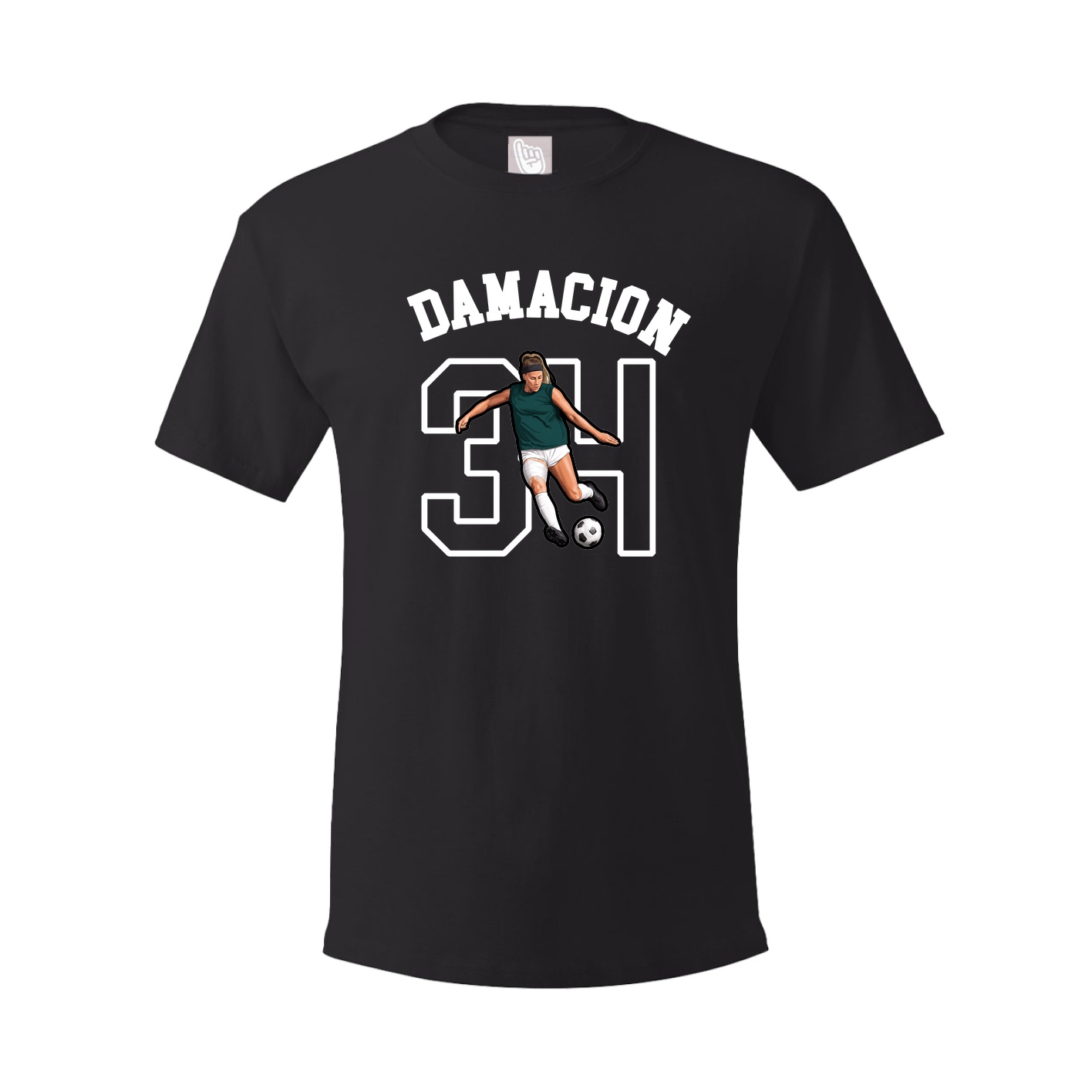 Youth Tee — Shirsey Arch in Black
