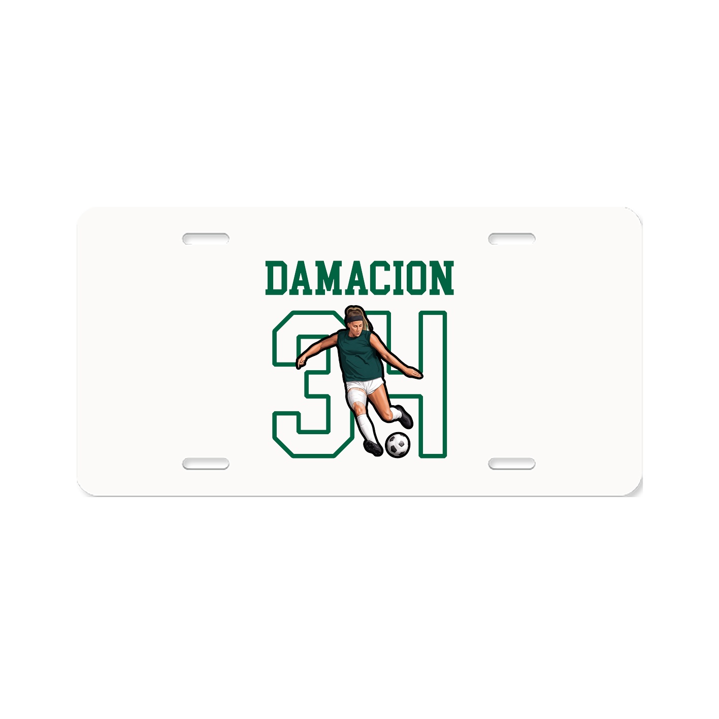License Plate — Shirsey in Classic