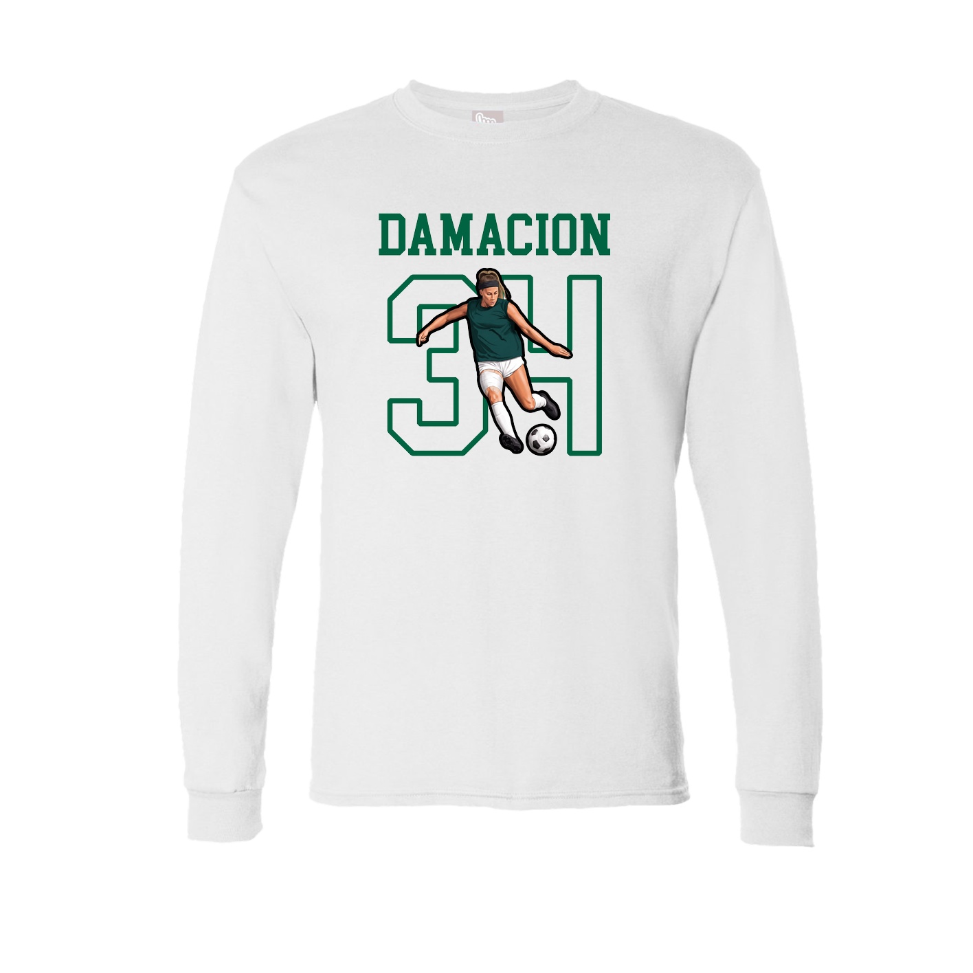 Long Sleeve Tee — Shirsey in White