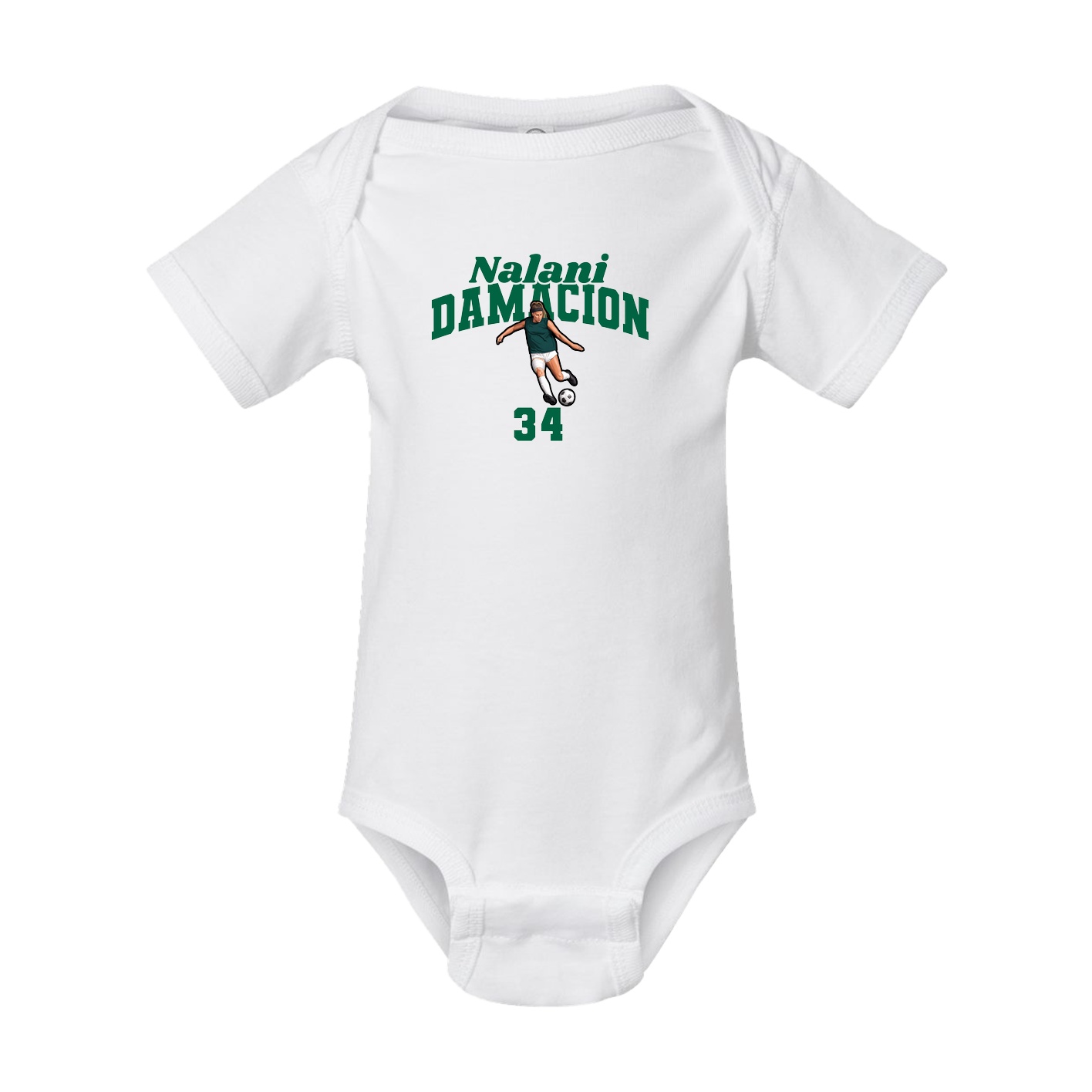 Baby Onesie — Signature Arch in White