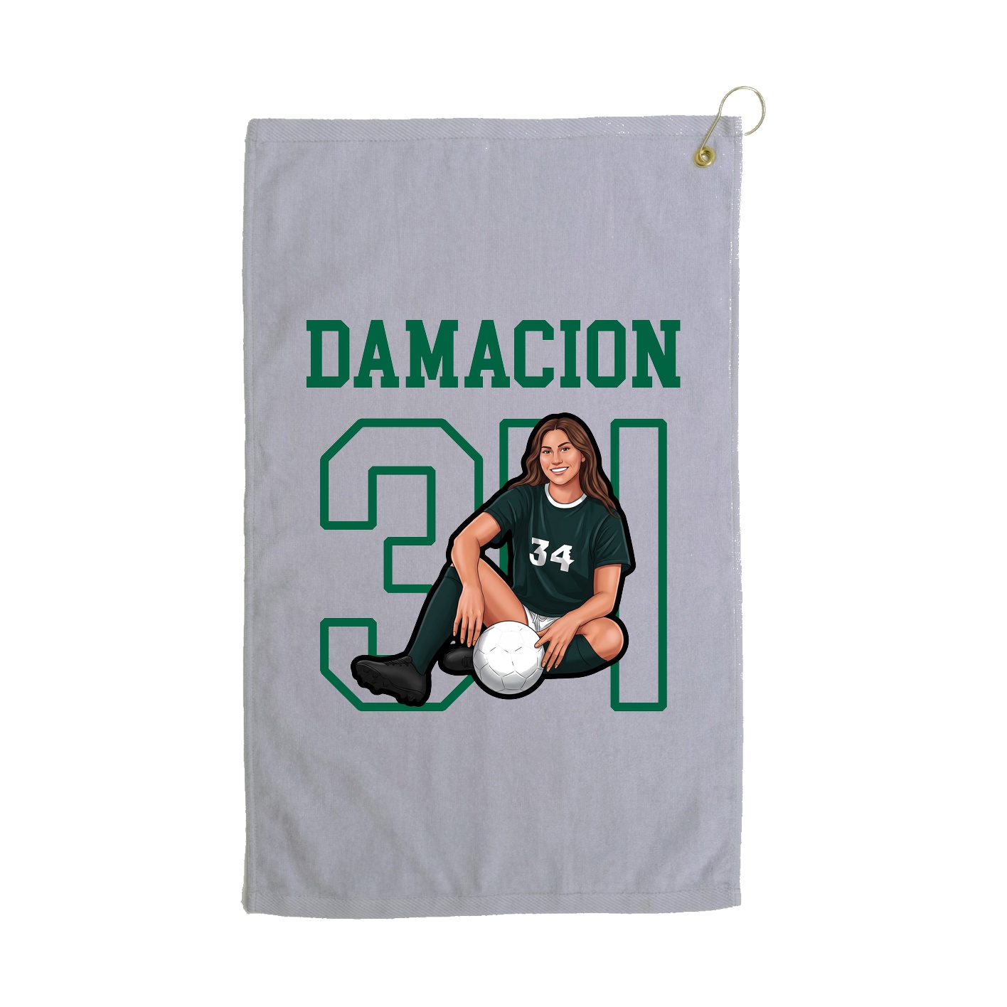Golf Towel — Shirsey in Grey