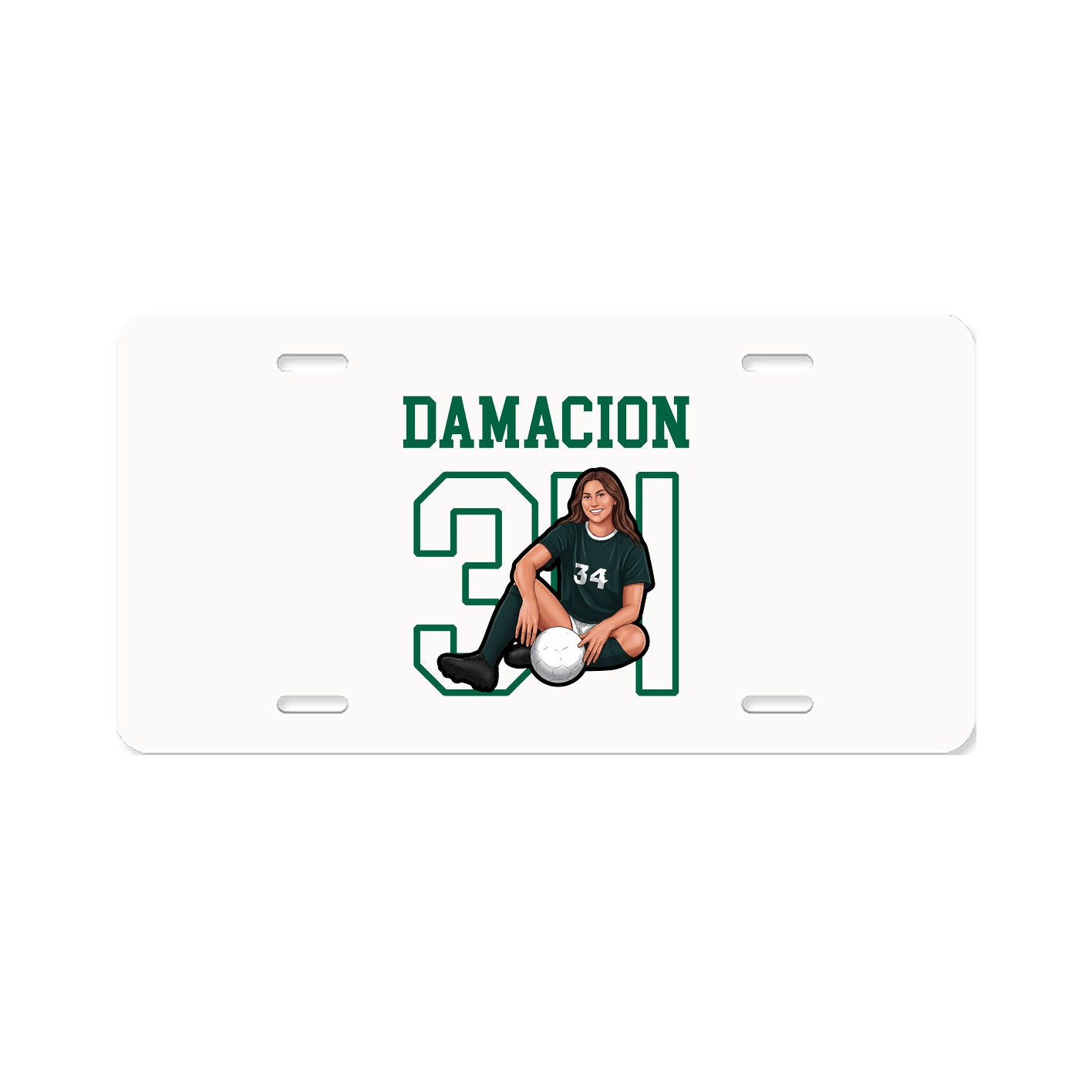 License Plate — Shirsey in Classic