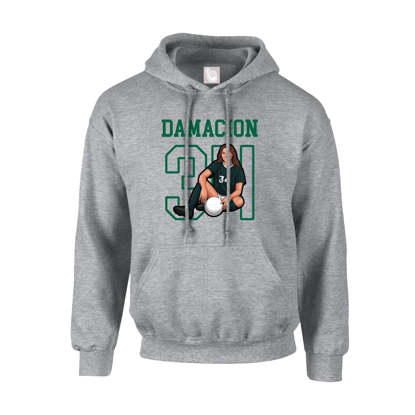 Youth Hoodie — Shirsey in Grey