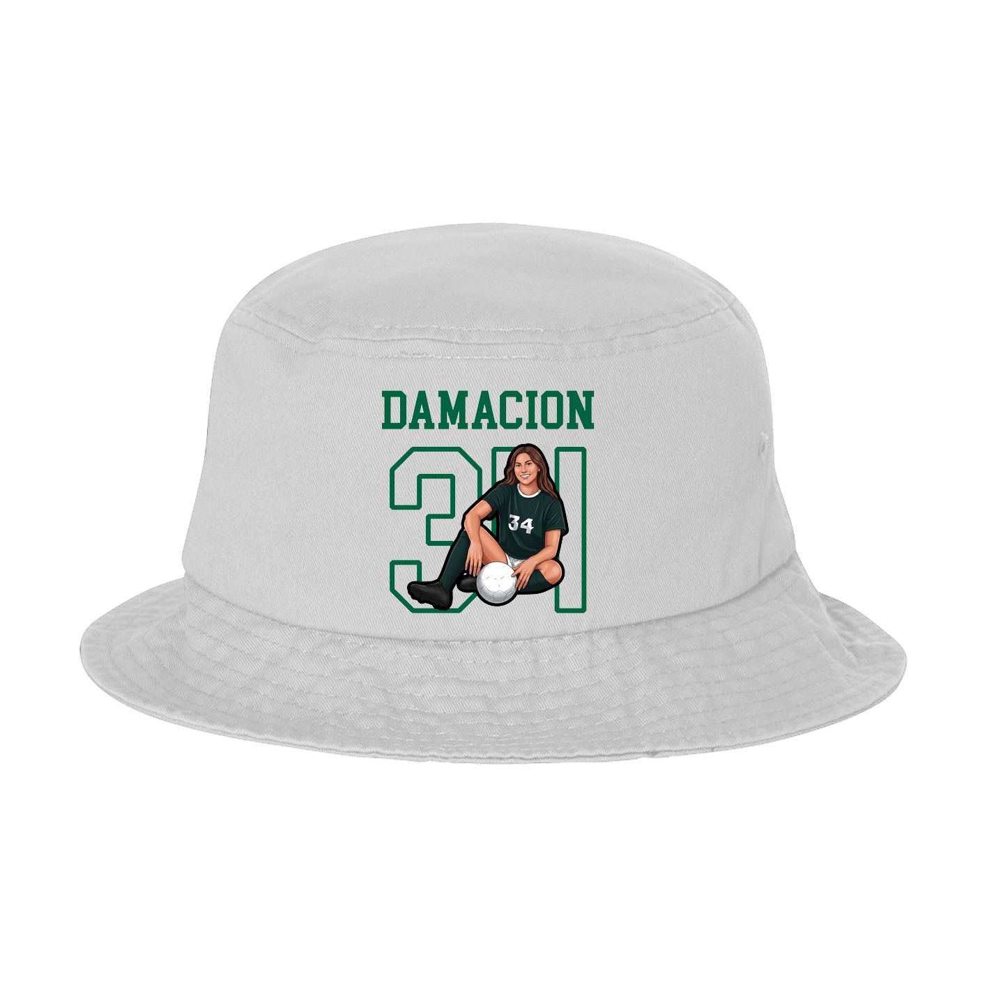 Bucket Cap — Shirsey in White
