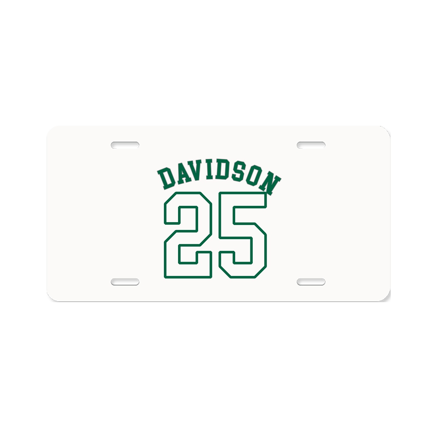 License Plate — Shirsey Arch in Classic