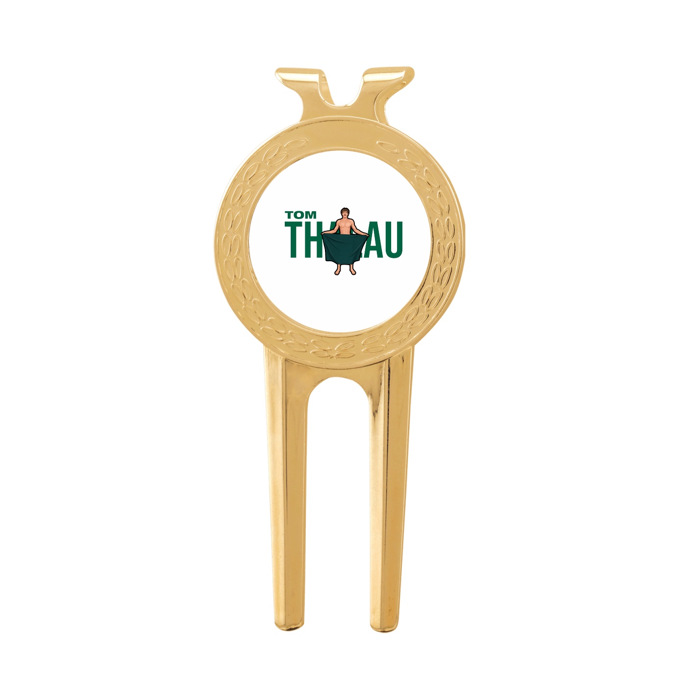 Divot Tool with Ball Marker — Player Name in Classic
