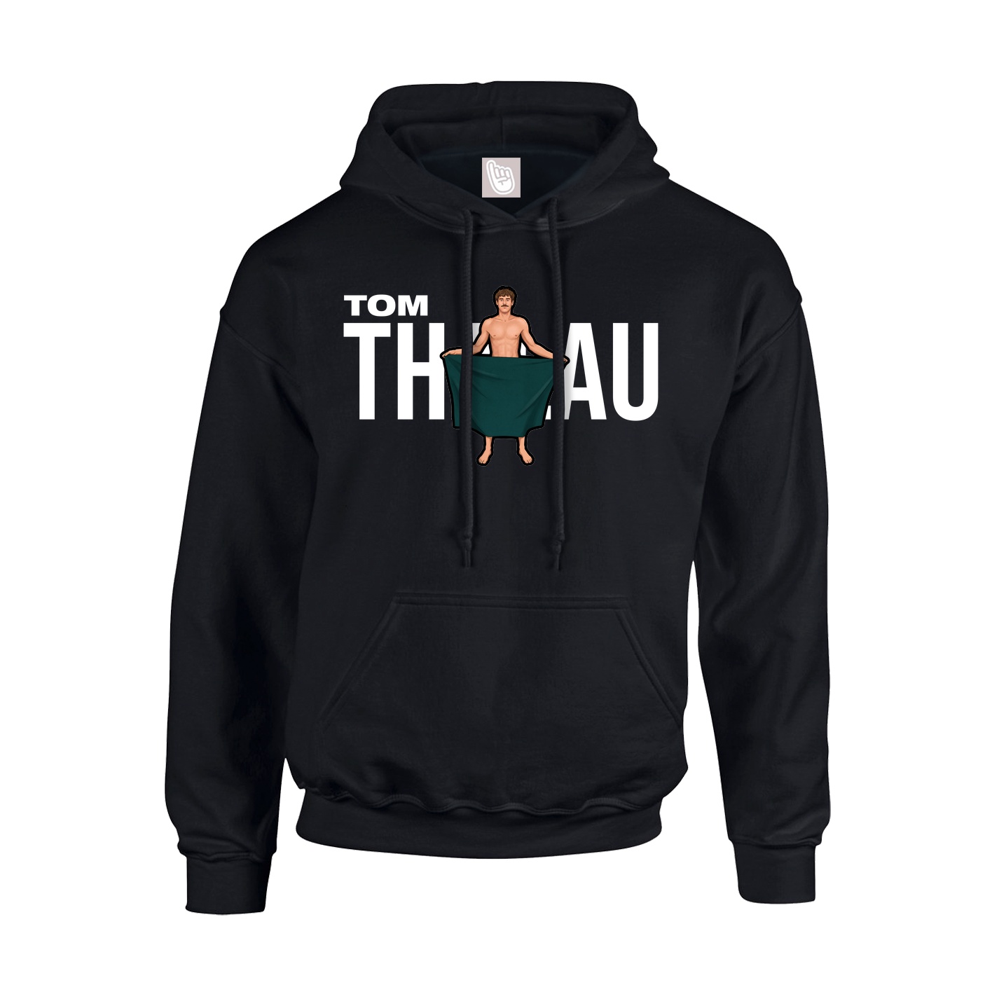 Youth Hoodie — Player Name in Black