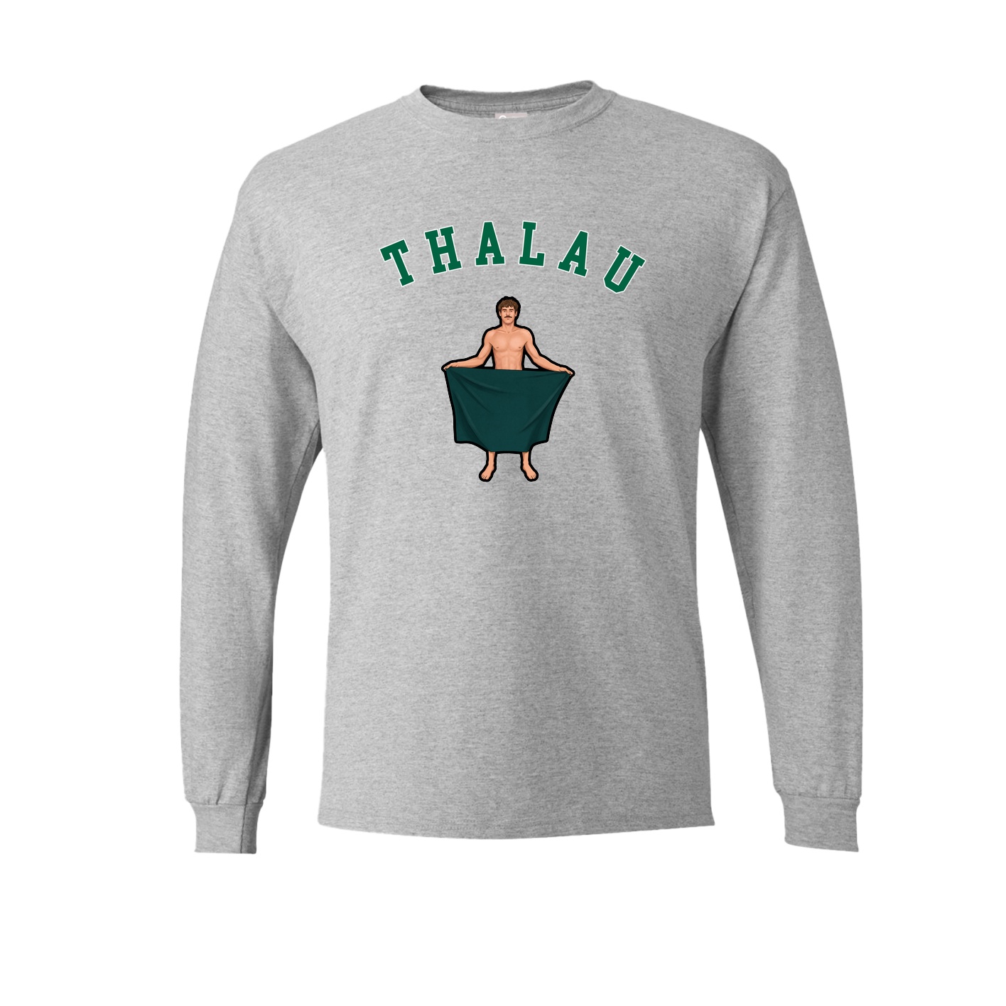 Long Sleeve Tee — Shirsey Arch in Grey