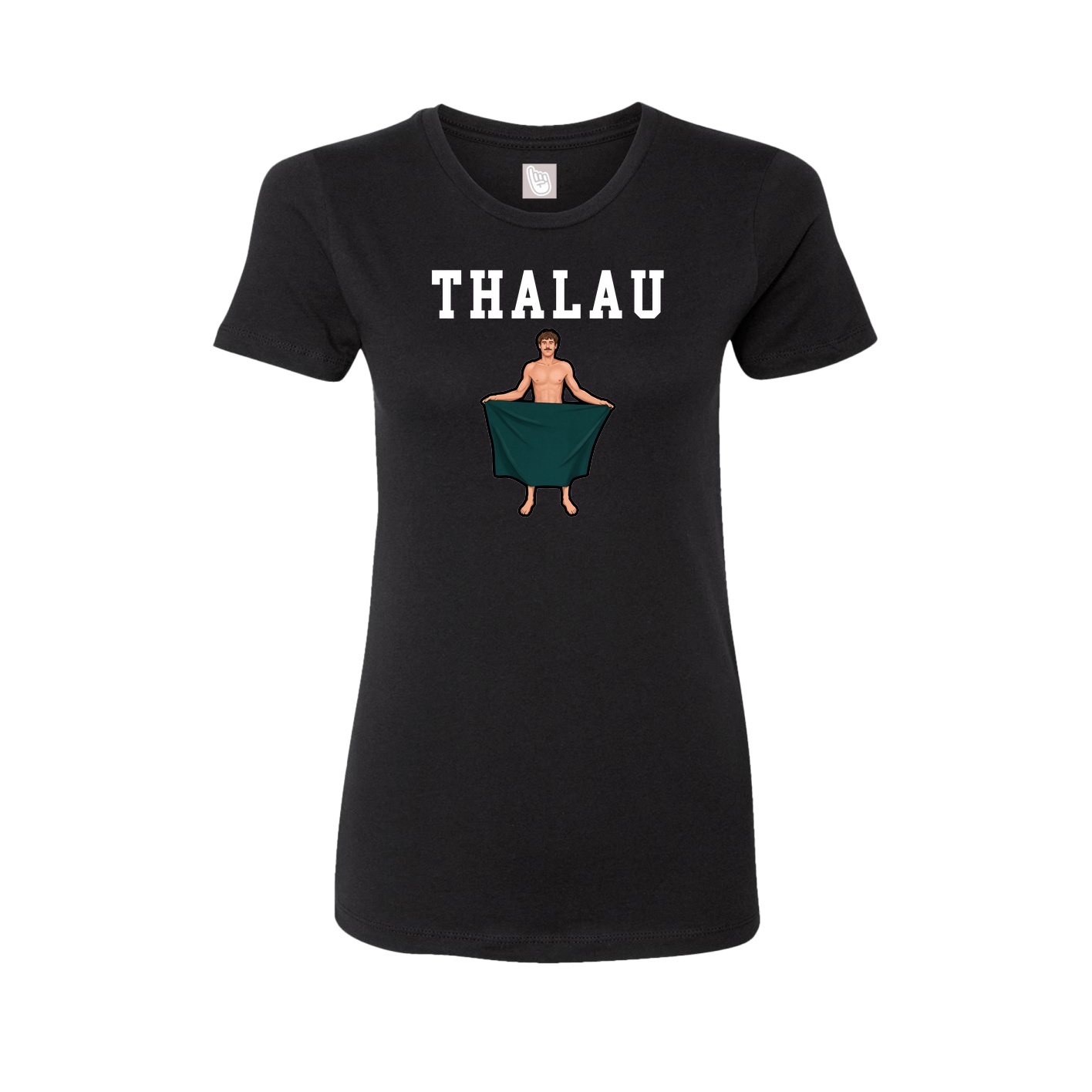 Fitted Women's Tee — Shirsey in Black